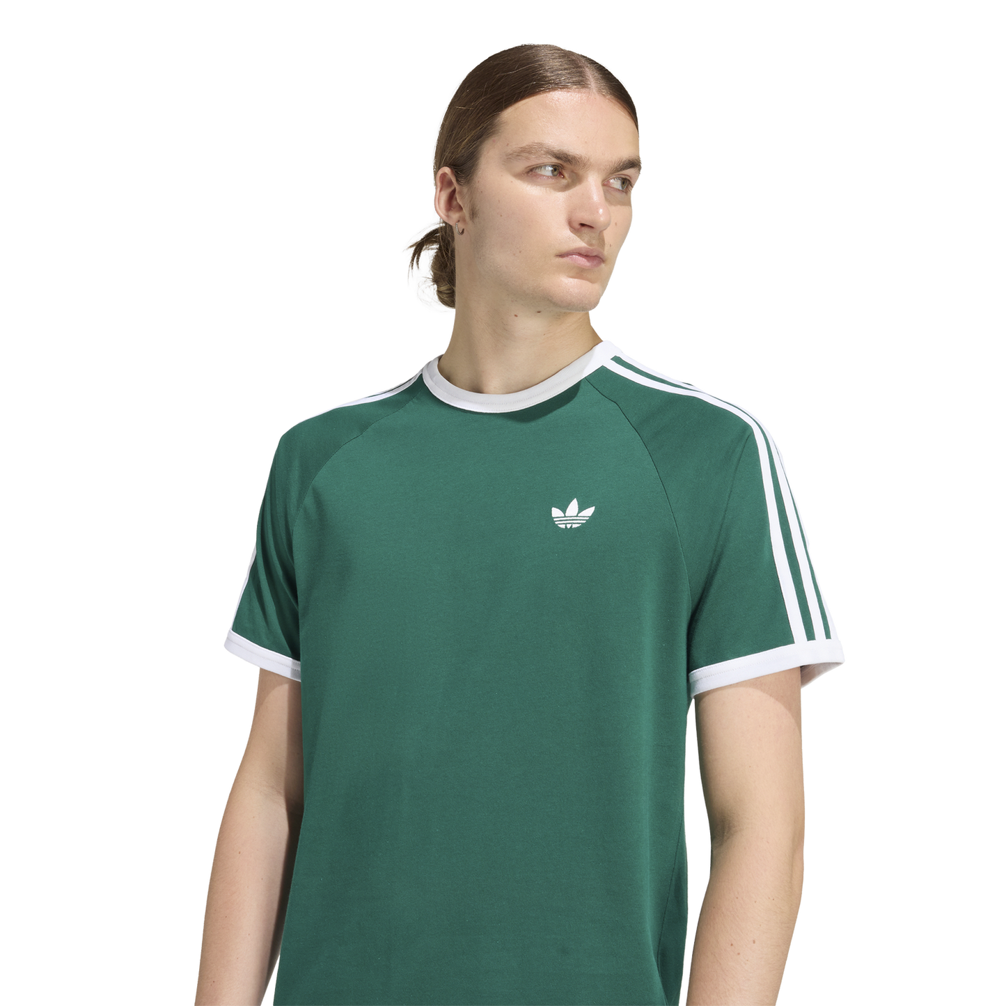 adidas 3-Stripes T-Shirt - Men's - Collegiate Green