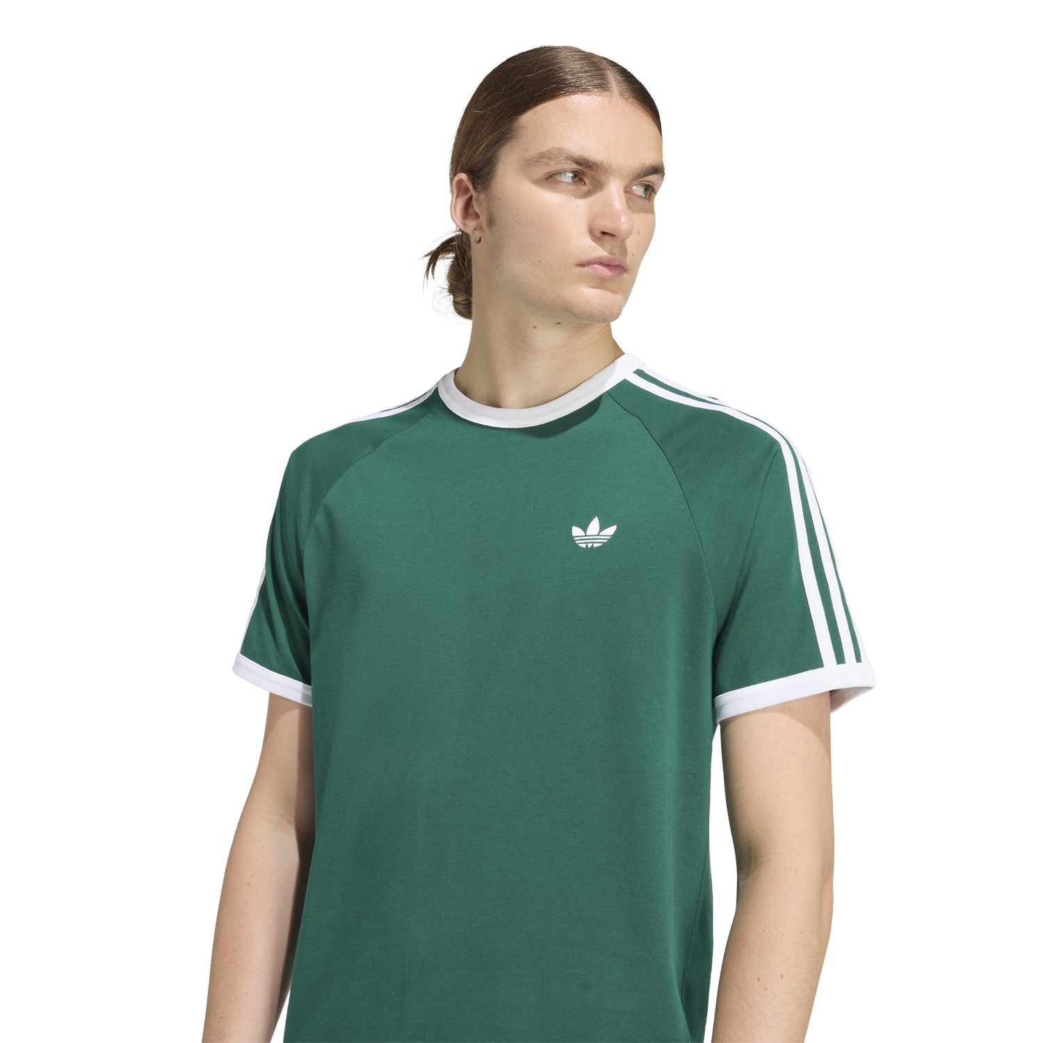 adidas 3-Stripes T-Shirt - Men's - Collegiate Green