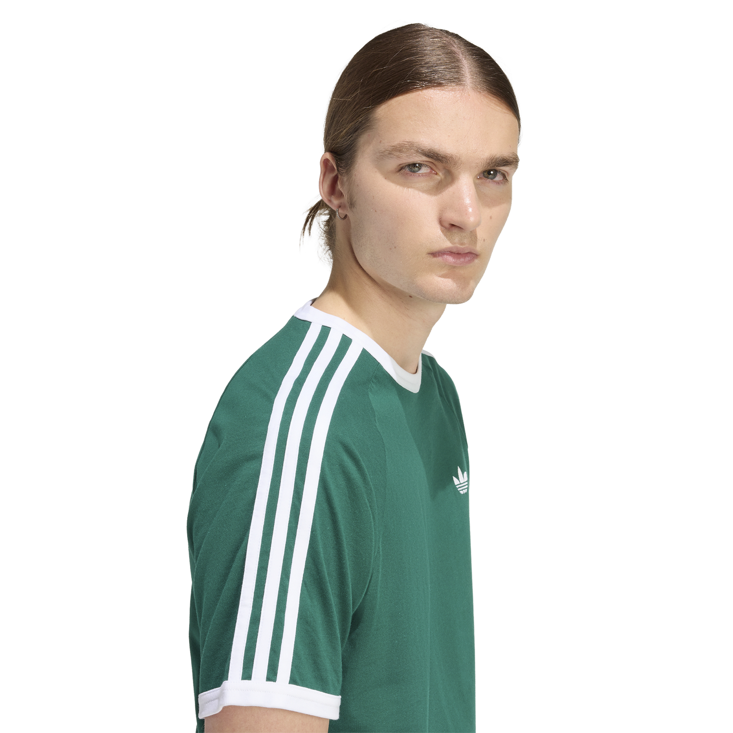 adidas 3-Stripes T-Shirt - Men's - Collegiate Green