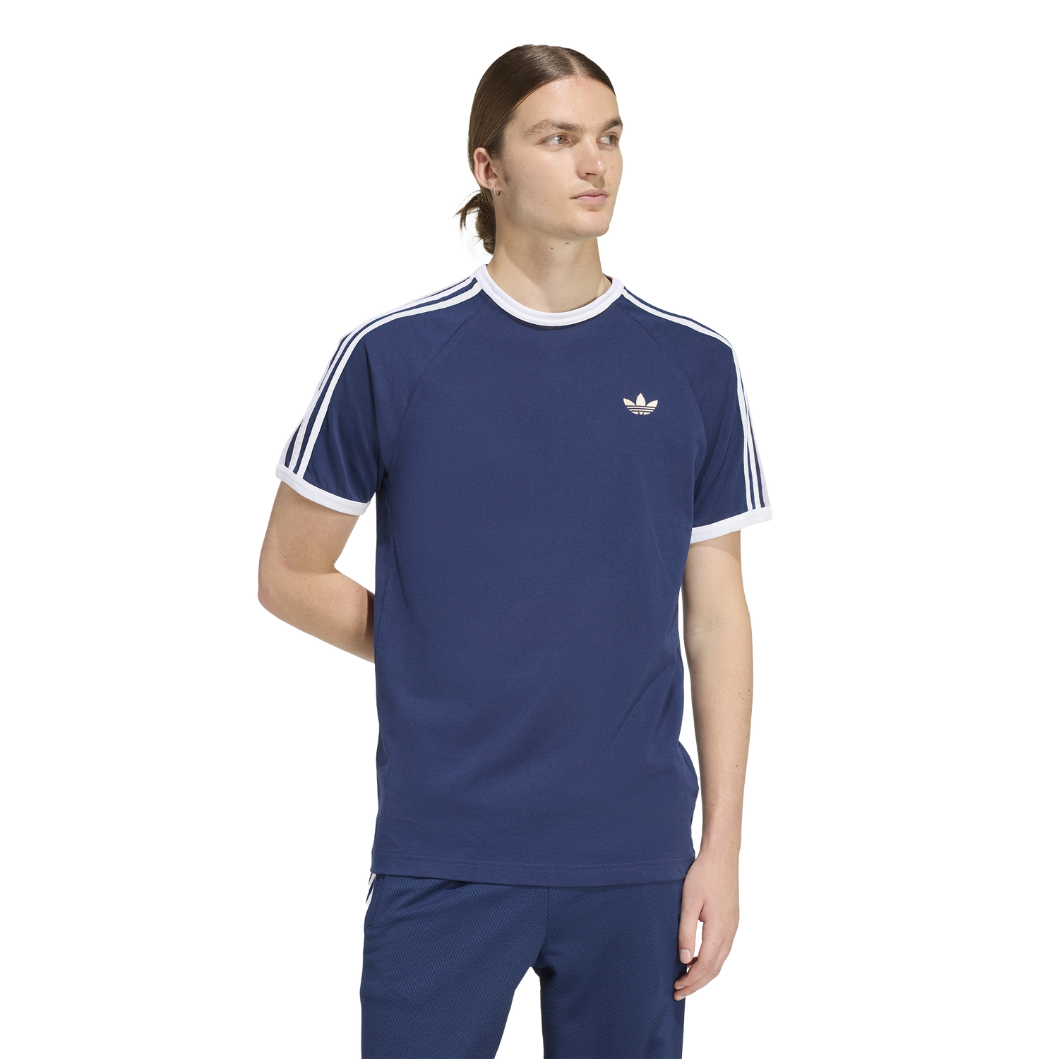 adidas 3-Stripes T-Shirt - Men's - Night Indigo