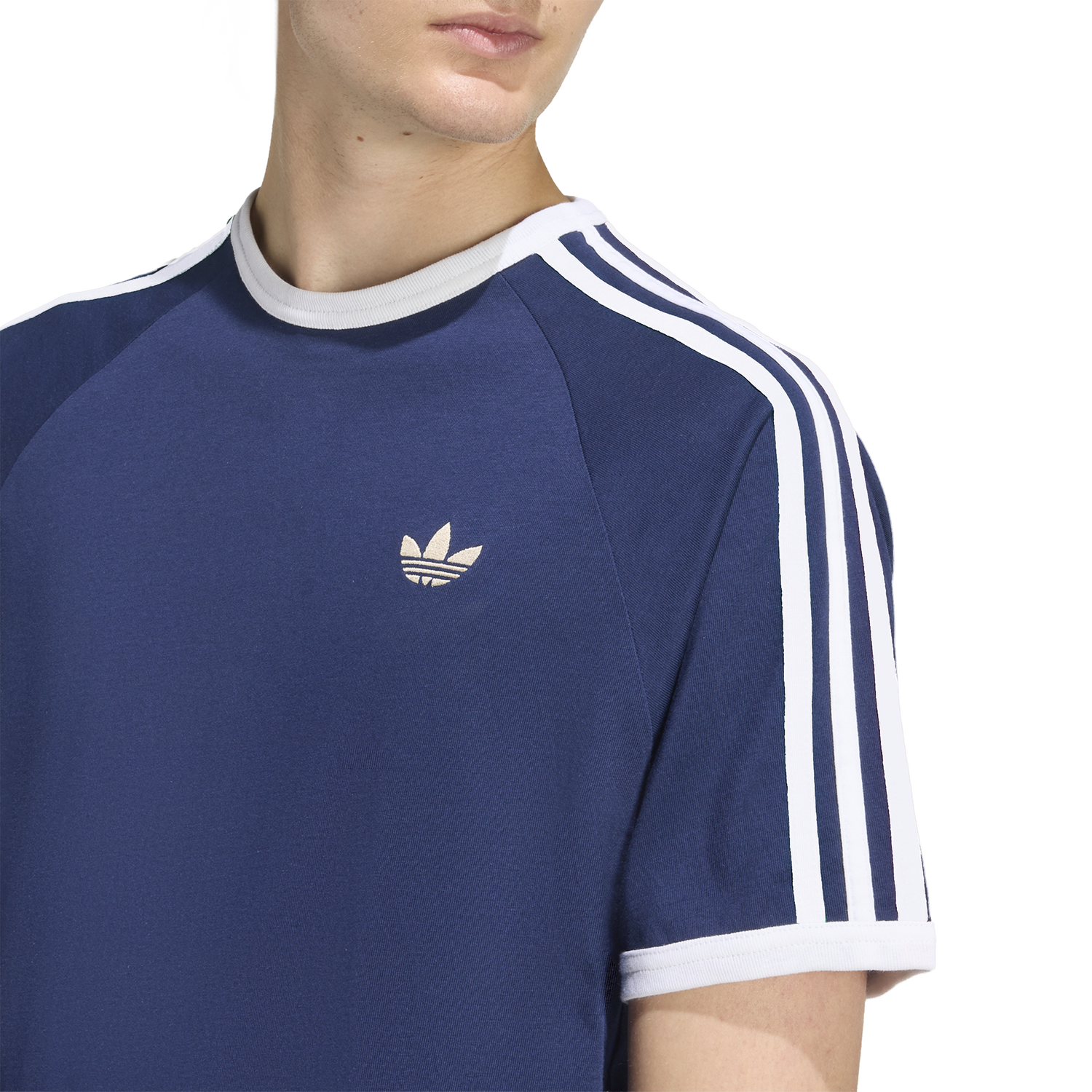 adidas 3-Stripes T-Shirt - Men's - Night Indigo