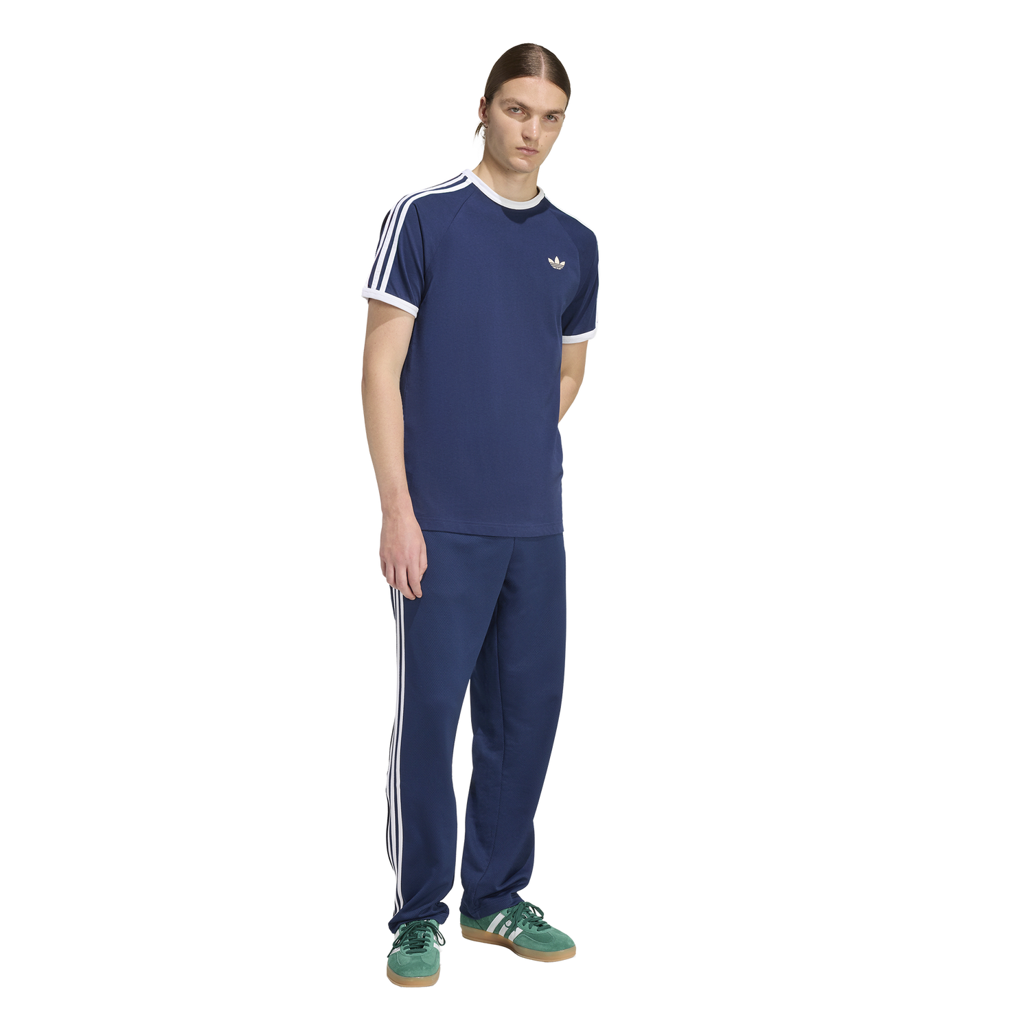 adidas 3-Stripes T-Shirt - Men's - Night Indigo