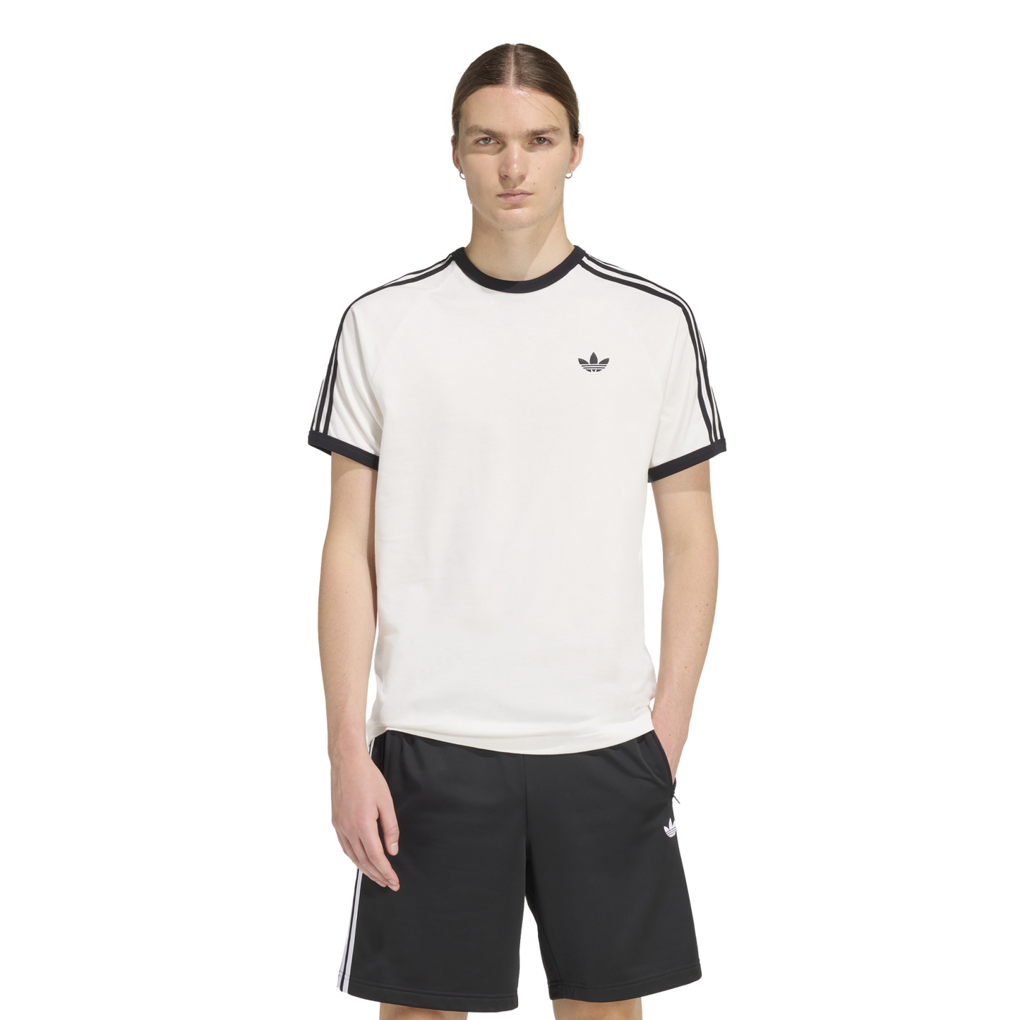 adidas 3-Stripes T-Shirt - Men's - White/Black