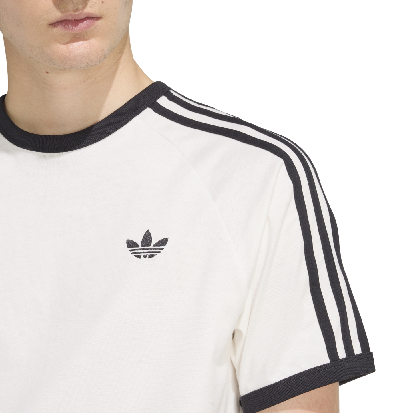adidas 3-Stripes T-Shirt - Men's - White/Black