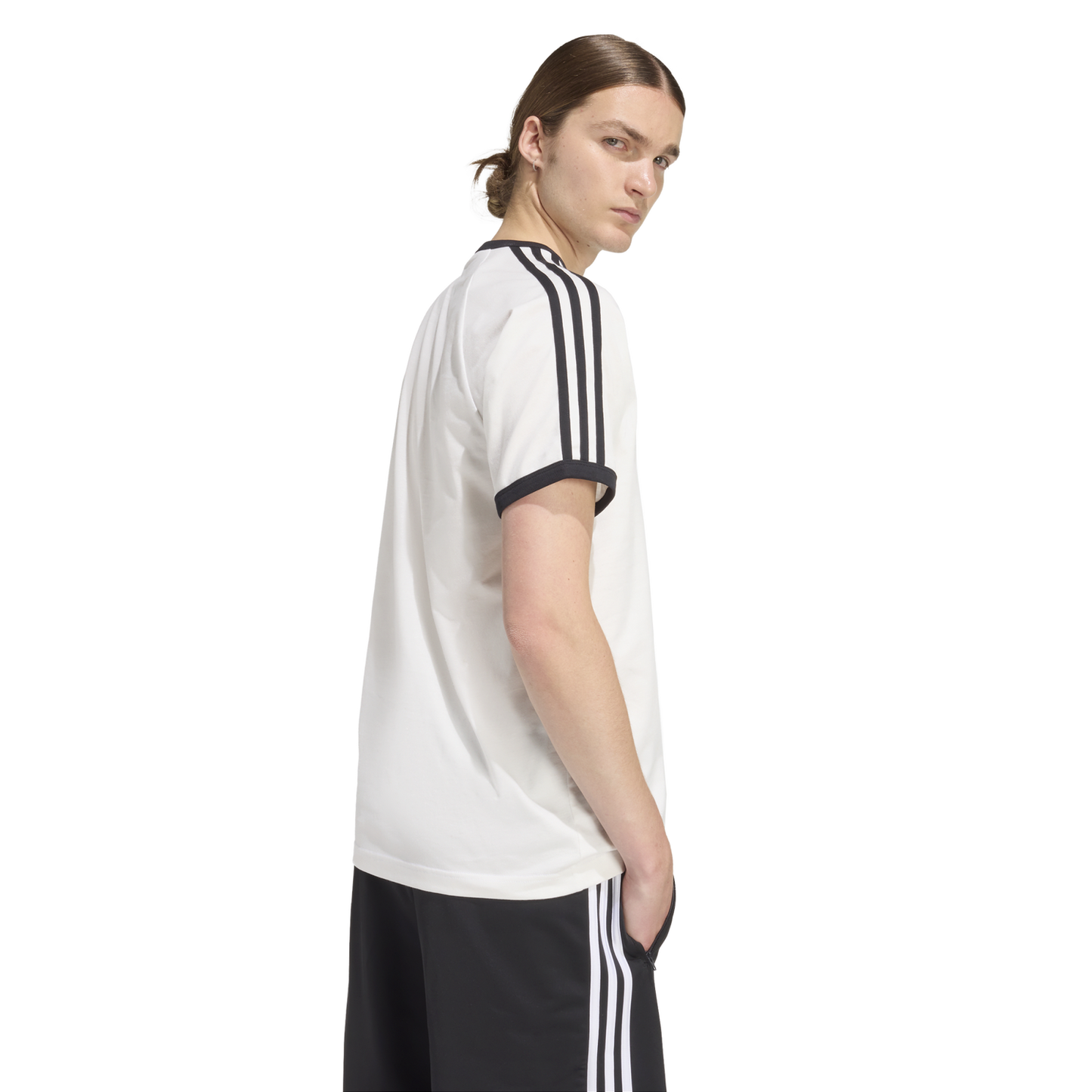adidas 3-Stripes T-Shirt - Men's - White/Black
