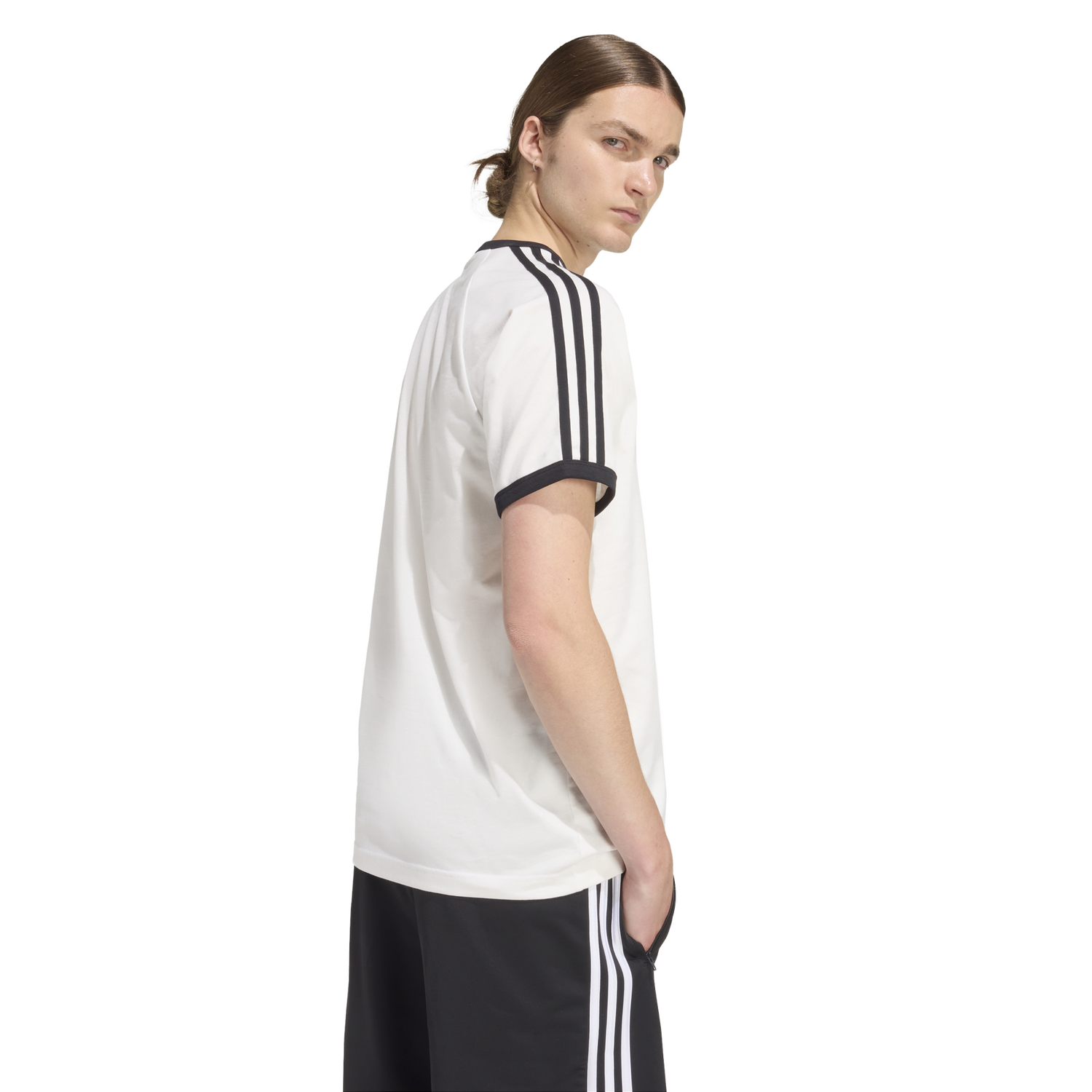 adidas 3-Stripes T-Shirt - Men's - White/Black