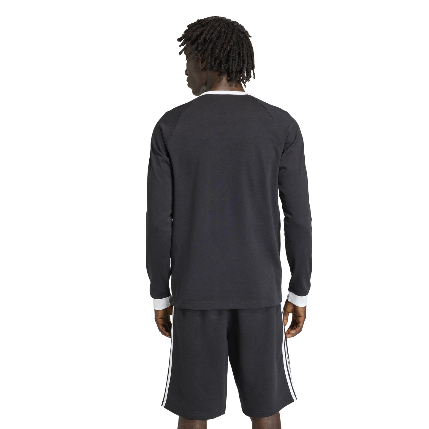 adidas Originals 3 Stripes Long Sleeve T-Shirt - Women's - Black