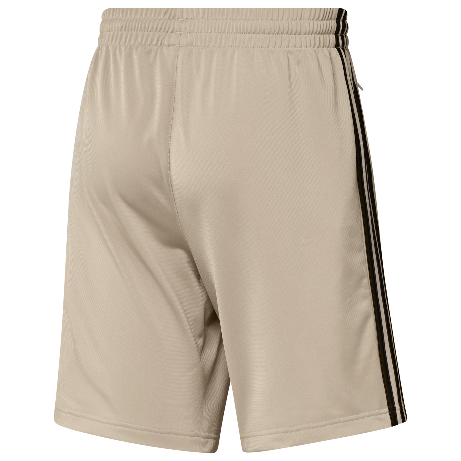 adidas Firebird Shorts - Men's - Stone Khaki/Black