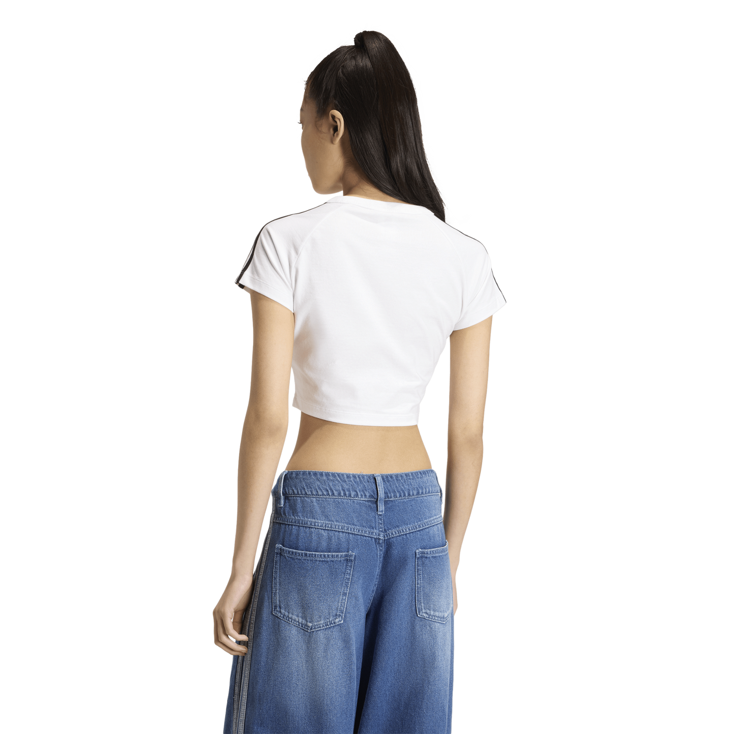 adidas Superstar Baby T-Shirt - Women's - White/White/Black