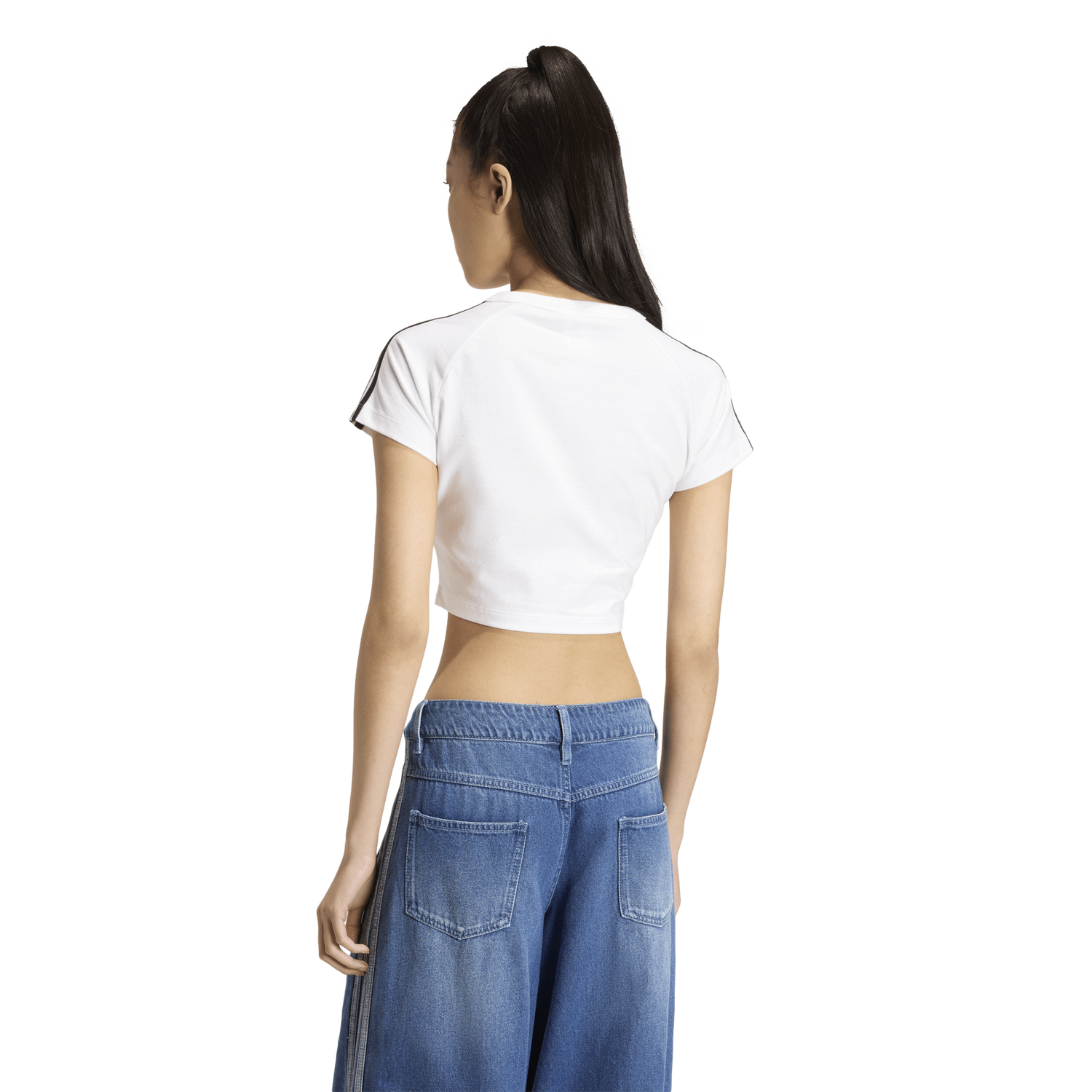 adidas Superstar Baby T-Shirt - Women's - White/White/Black