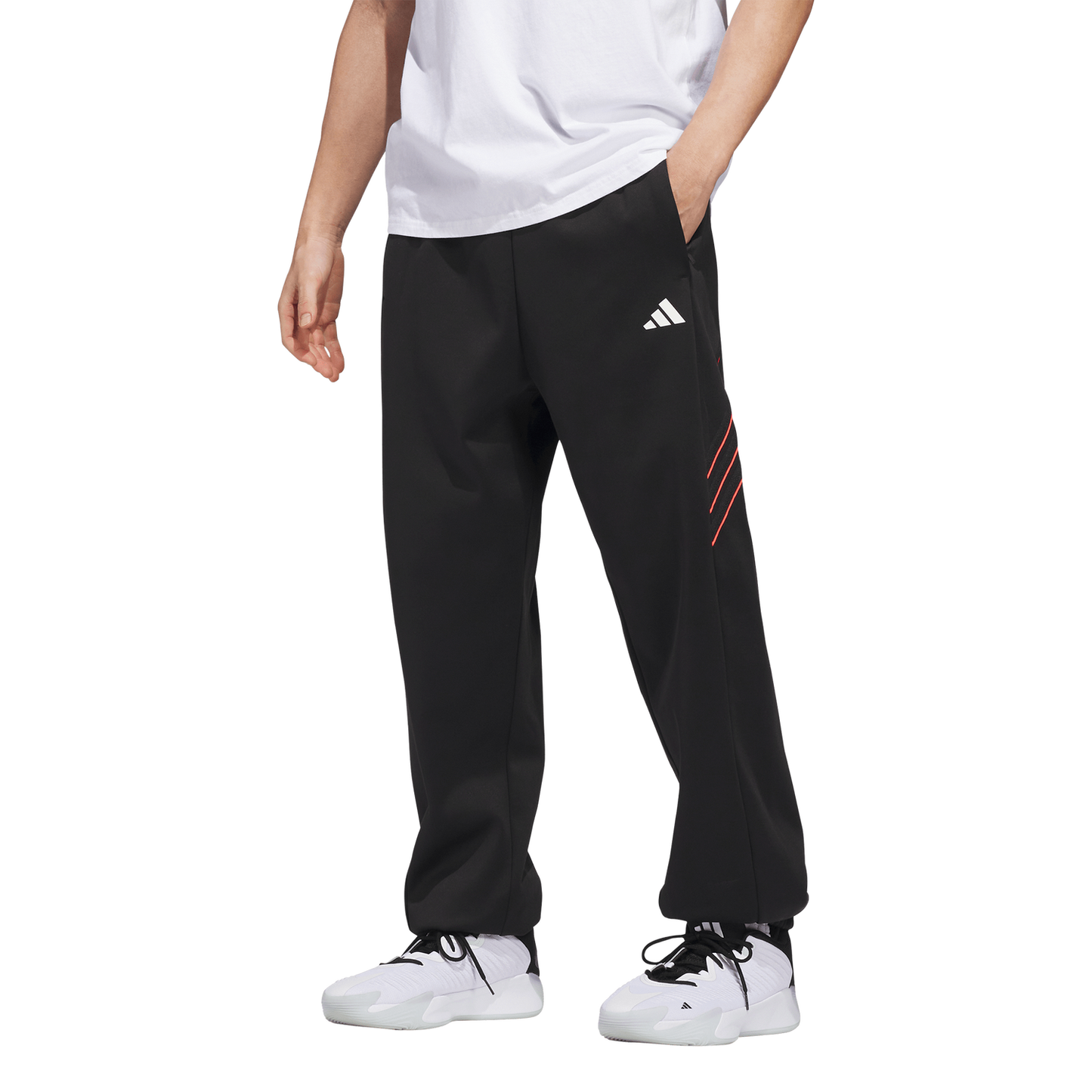 adidas Crazy Warm Fleece Pants - Men's - Black