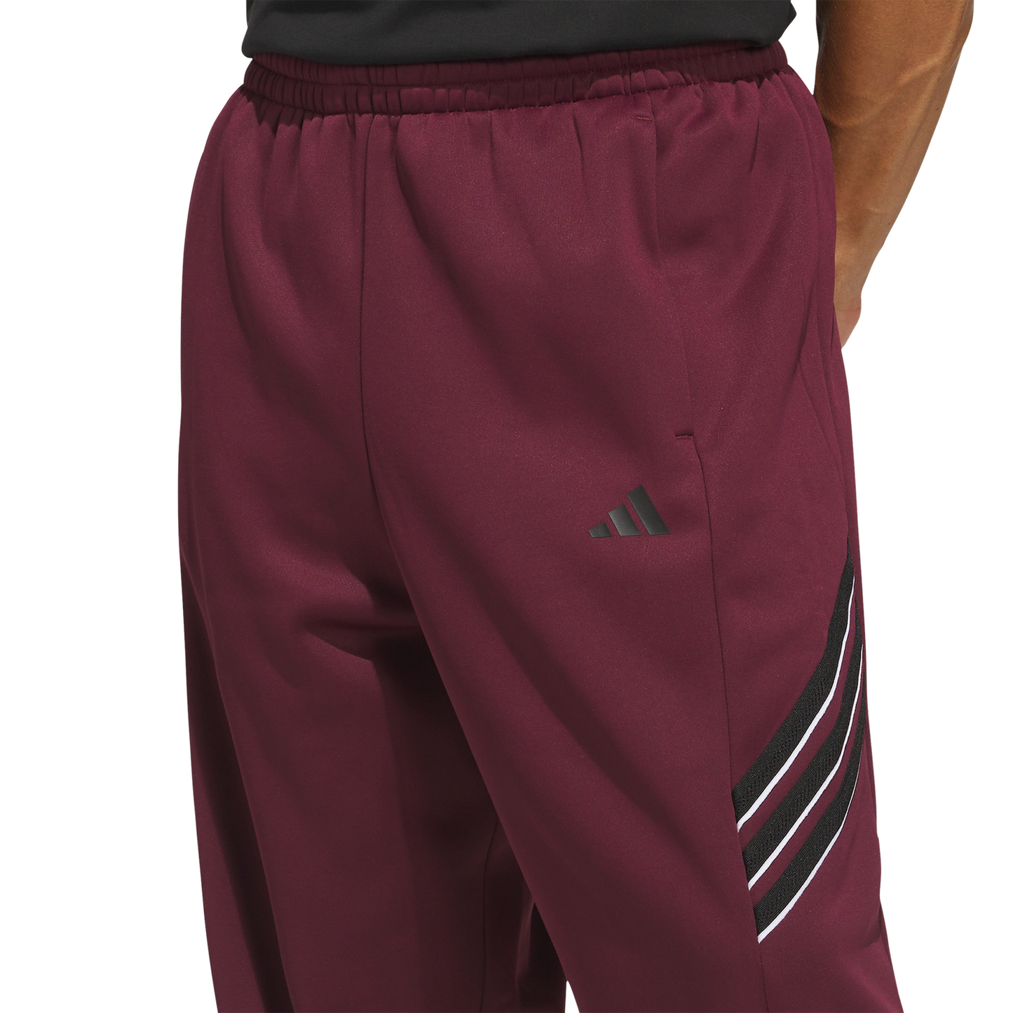 adidas Crazy Warm Fleece Pants - Men's - Maroon