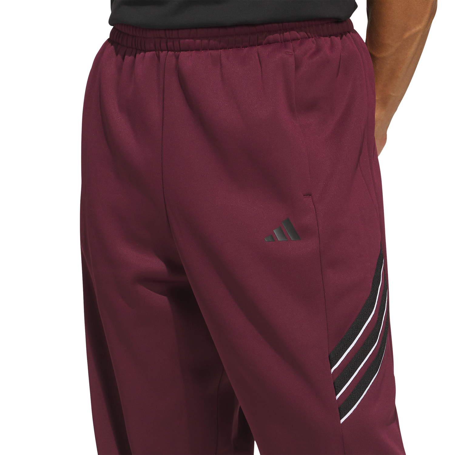 adidas Crazy Warm Fleece Pants - Men's - Maroon