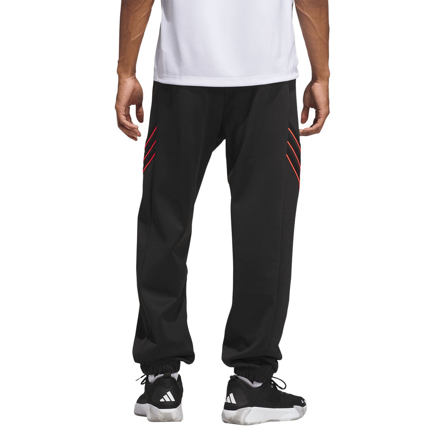 adidas Crazy Warm Fleece Pants - Men's - Solar Turbo/Black