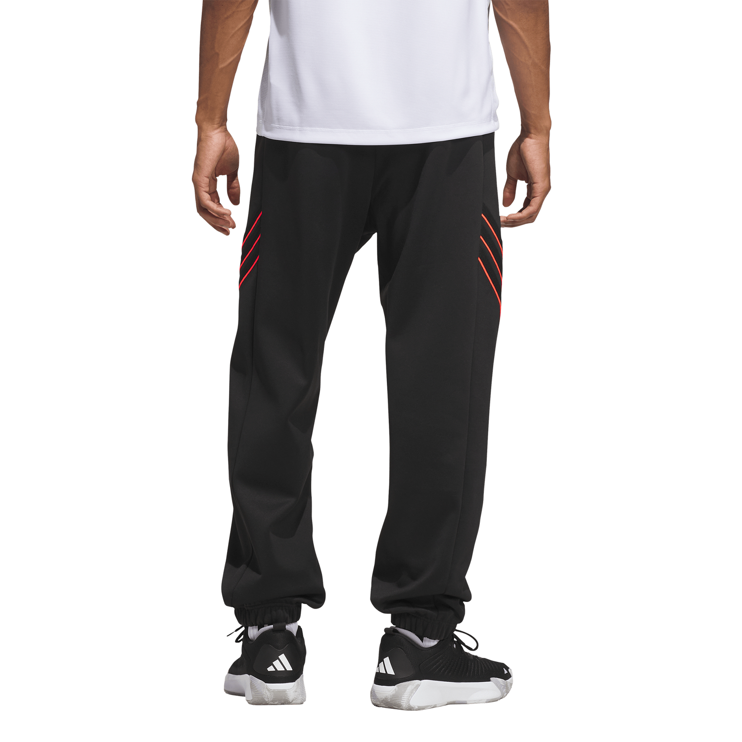 adidas Crazy Warm Fleece Pants - Men's - Solar Turbo/Black