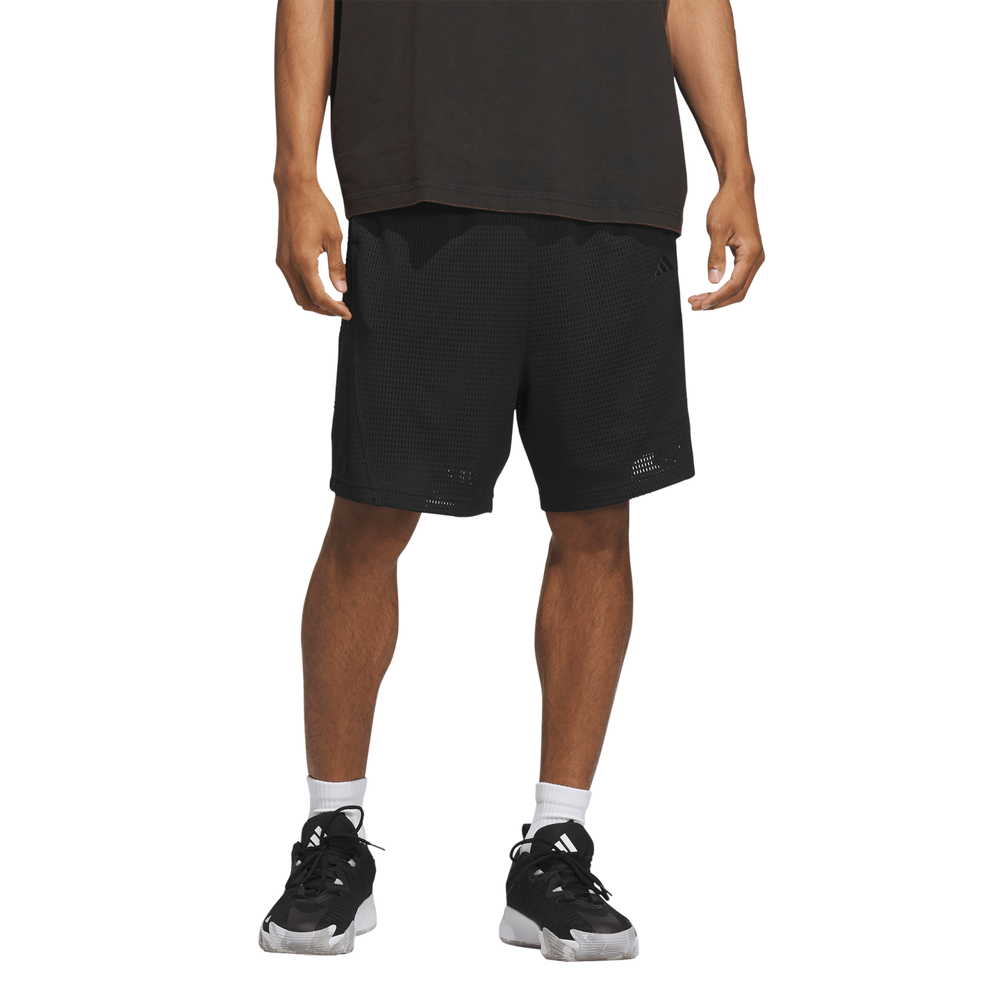 adidas Basketball Mesh Shorts - Men's - Black