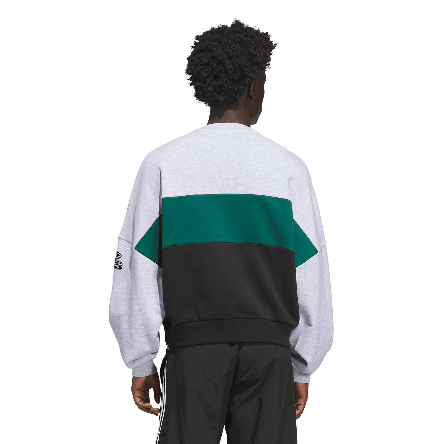 adidas Originals Varsity Crew Sweatshirt - Men's - Light Grey Heather