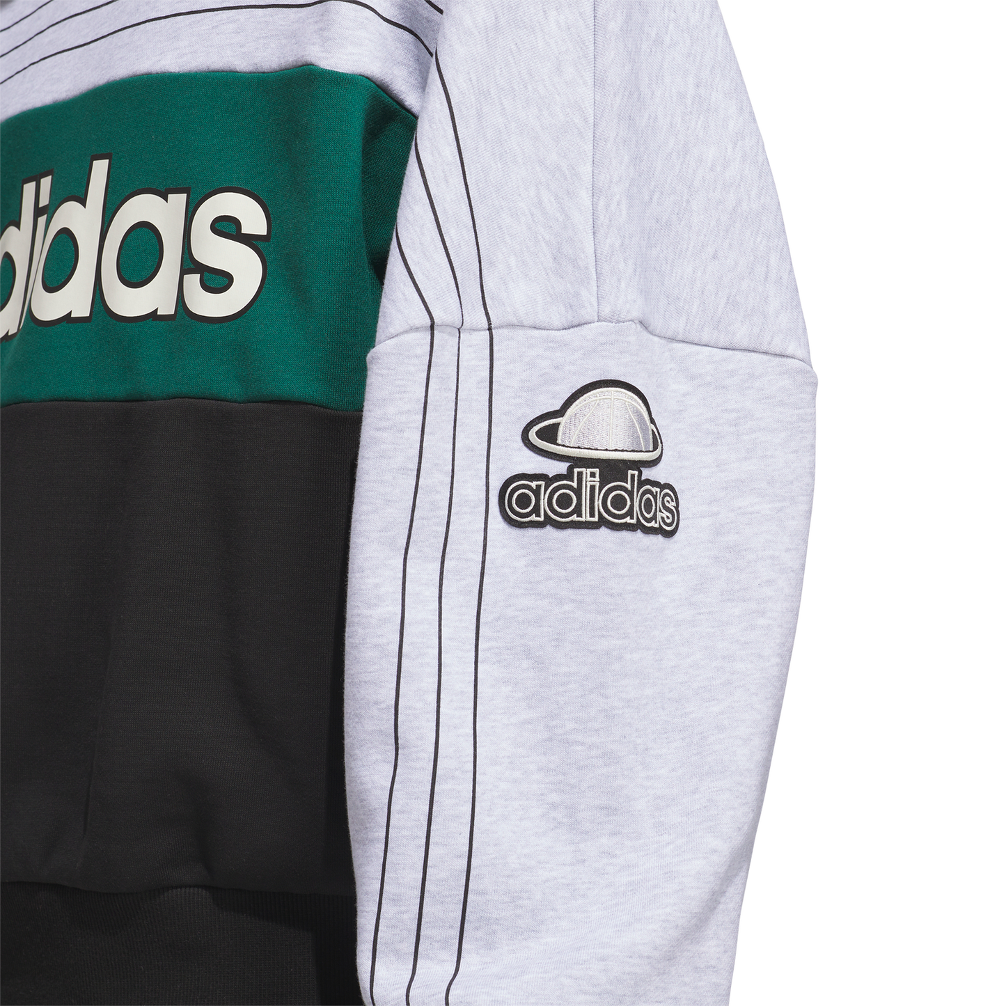 adidas Originals Varsity Crew Sweatshirt - Men's - Light Grey Heather