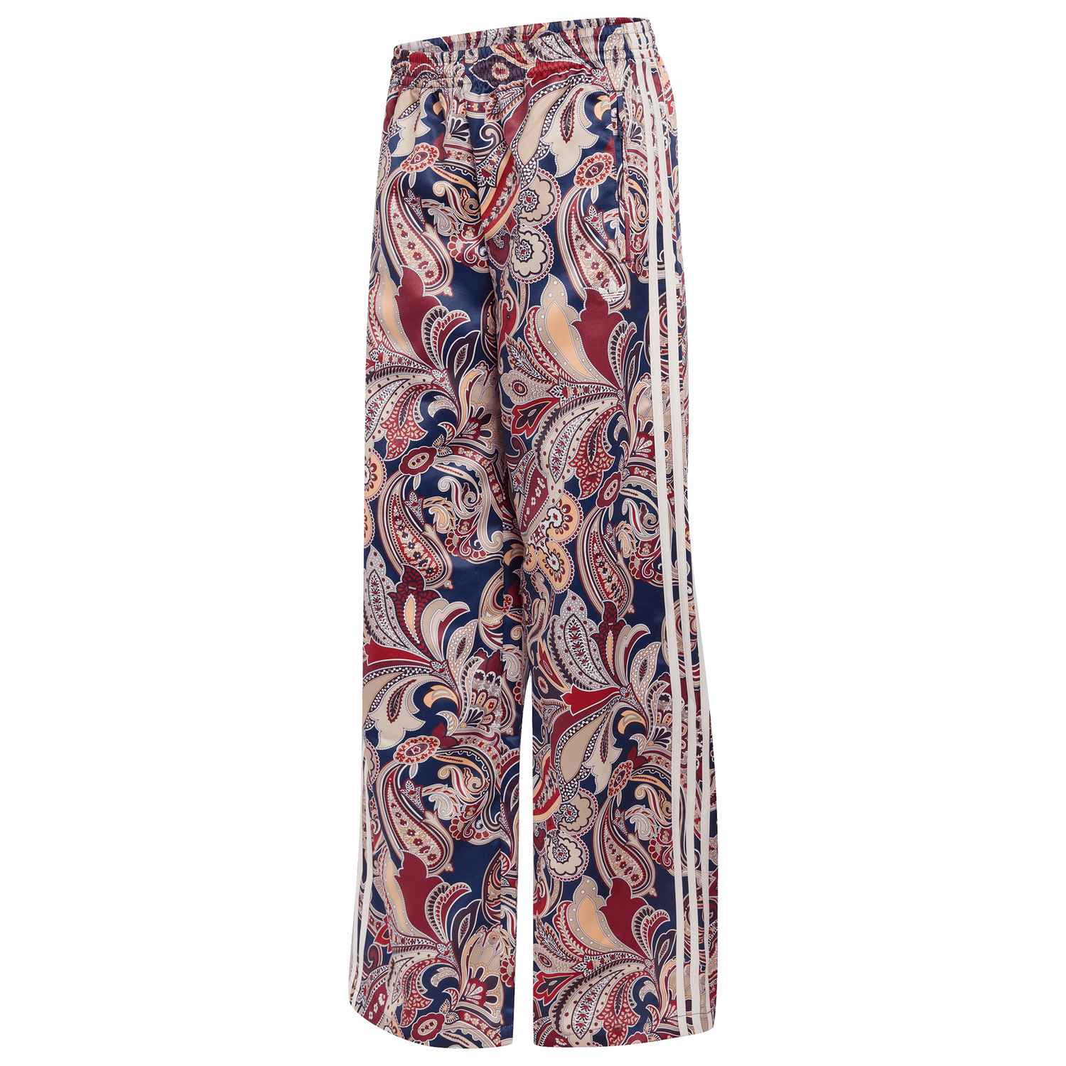 adidas Originals x Liberty London Firebird Satin Pants - Women's - Aurora Ink/Multicolor