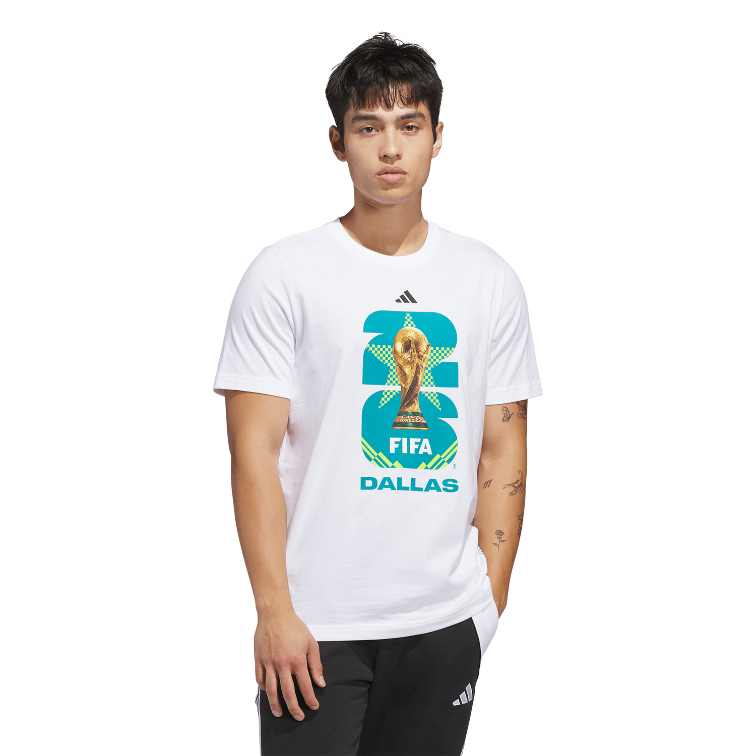 adidas Host City T-Shirt - Men's - White (KH3694)