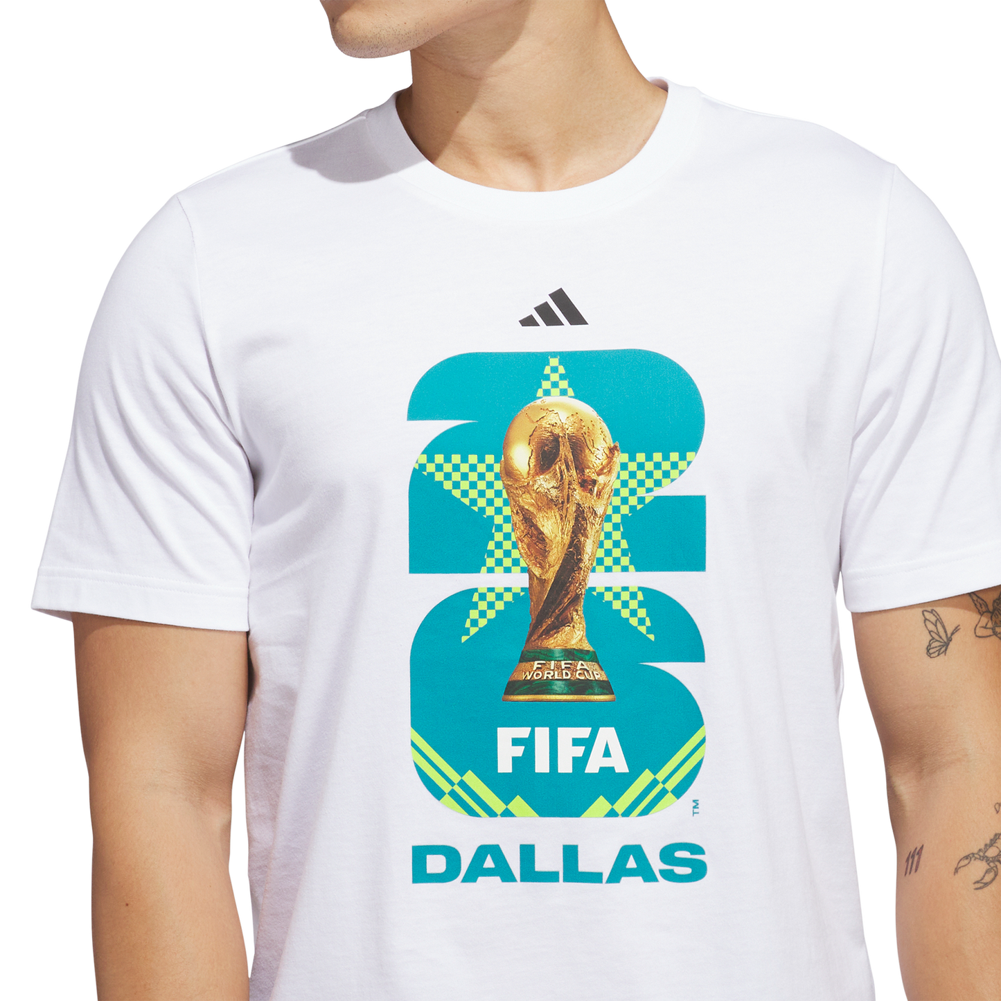 adidas Host City T-Shirt - Men's - White (KH3694)