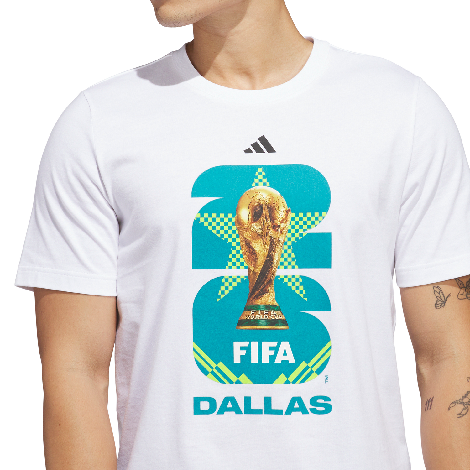 adidas Host City T-Shirt - Men's - White (KH3694)