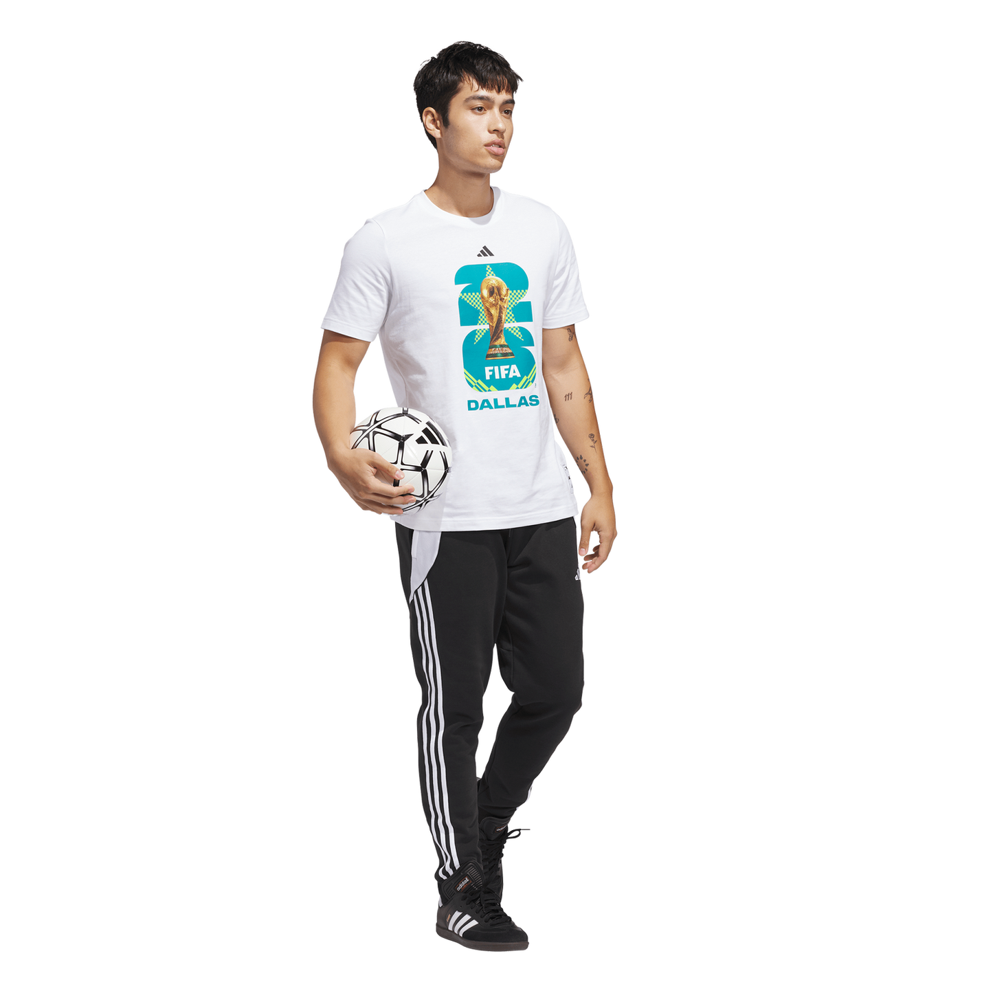 adidas Host City T-Shirt - Men's - White (KH3694)