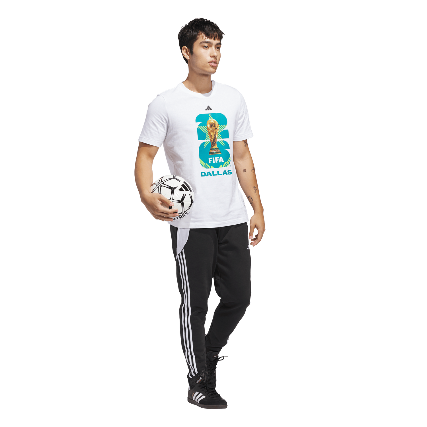 adidas Host City T-Shirt - Men's - White (KH3694)