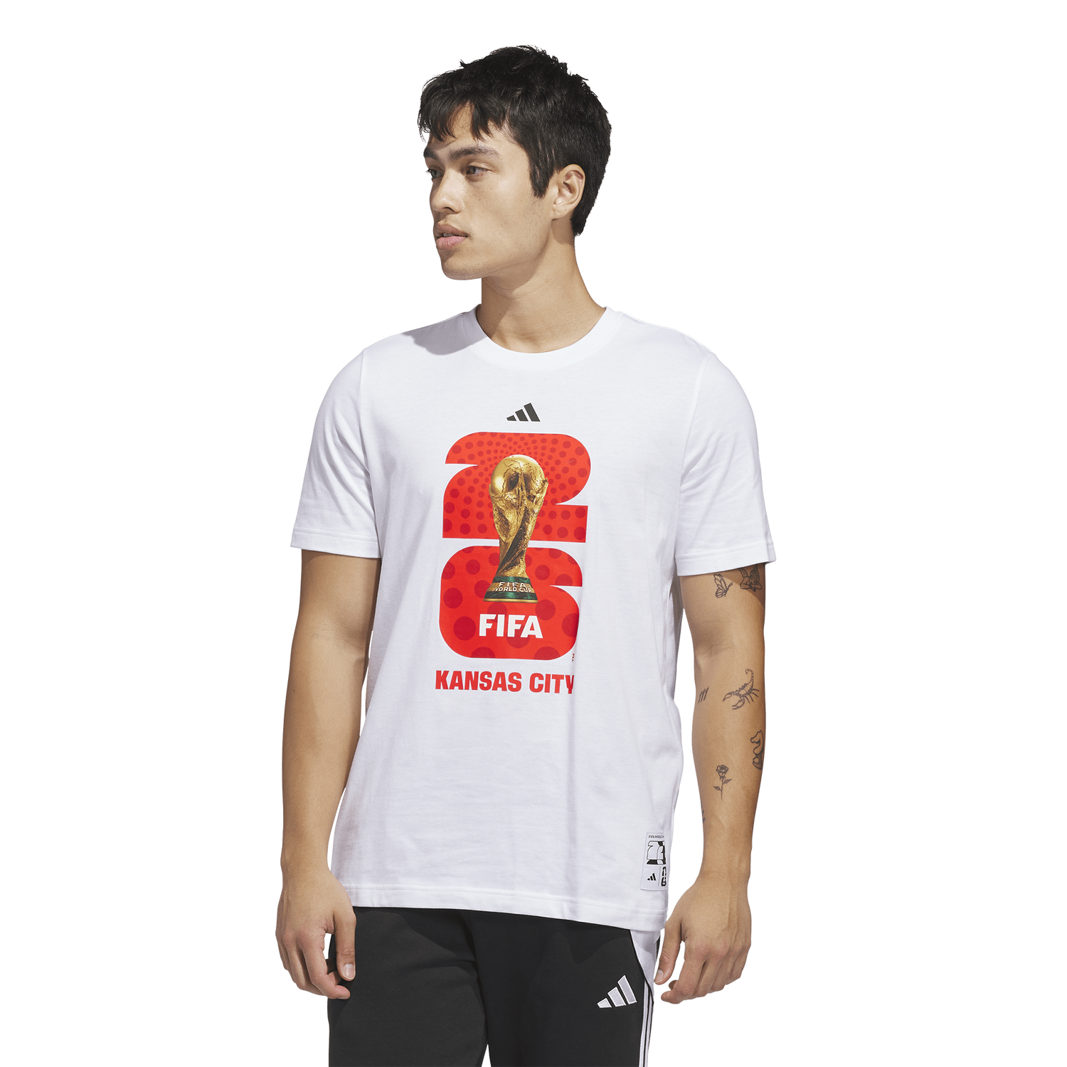 adidas Host City T-Shirt - Men's - White (KH3697)