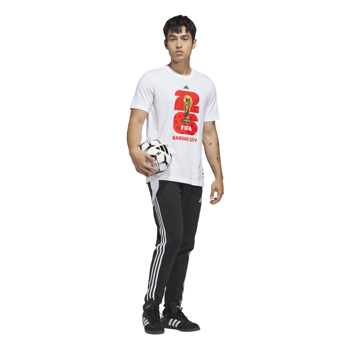 adidas Host City T-Shirt - Men's - White (KH3697)