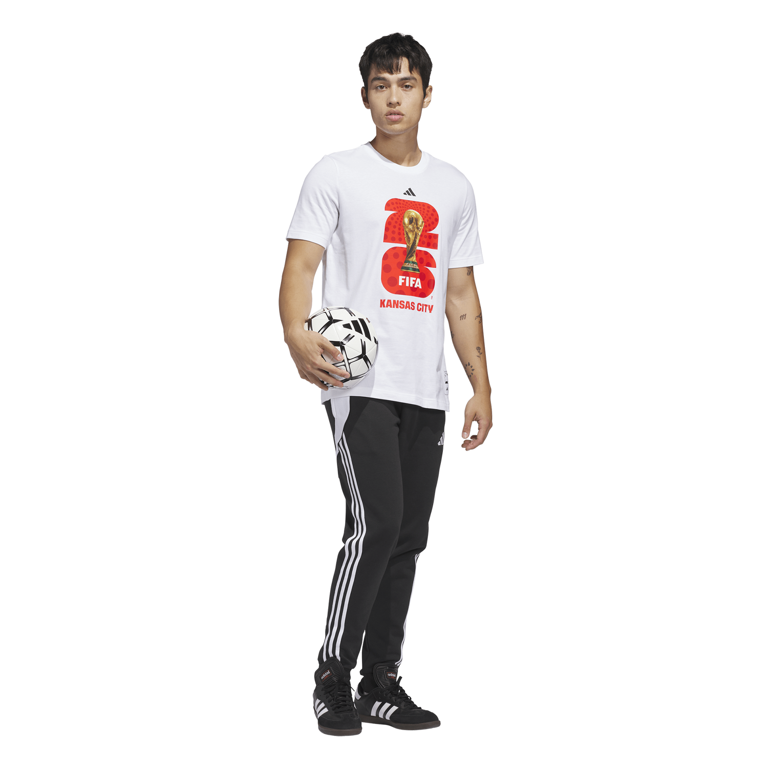 adidas Host City T-Shirt - Men's - White (KH3697)