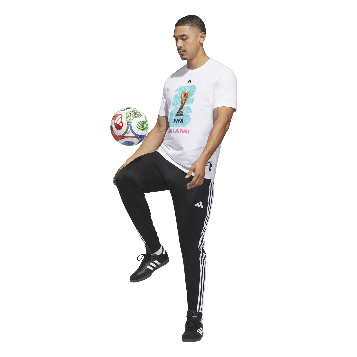 adidas Host City T-Shirt - Men's - White (KH3701)