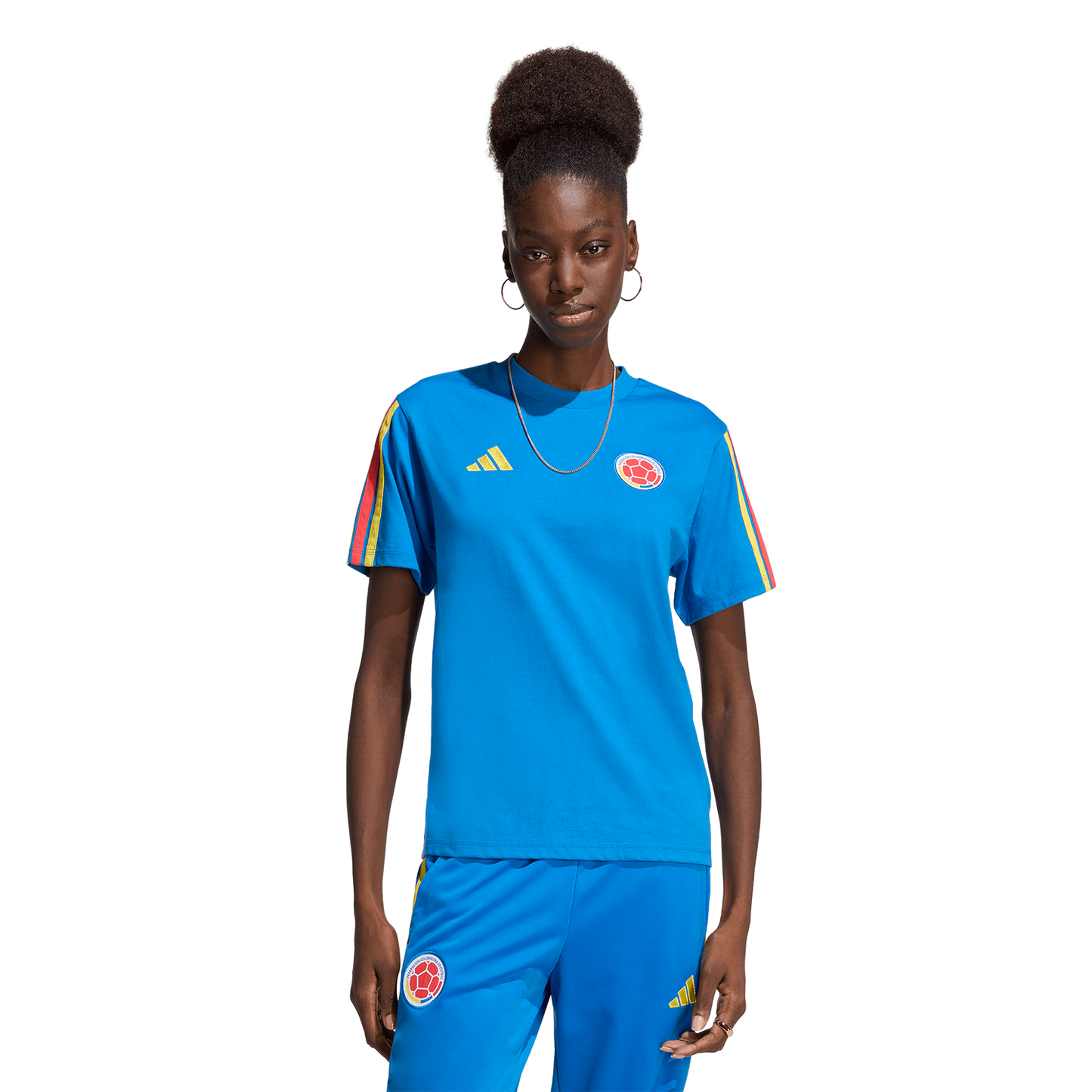 adidas Colombia DNA T-Shirt - Women's - Royal