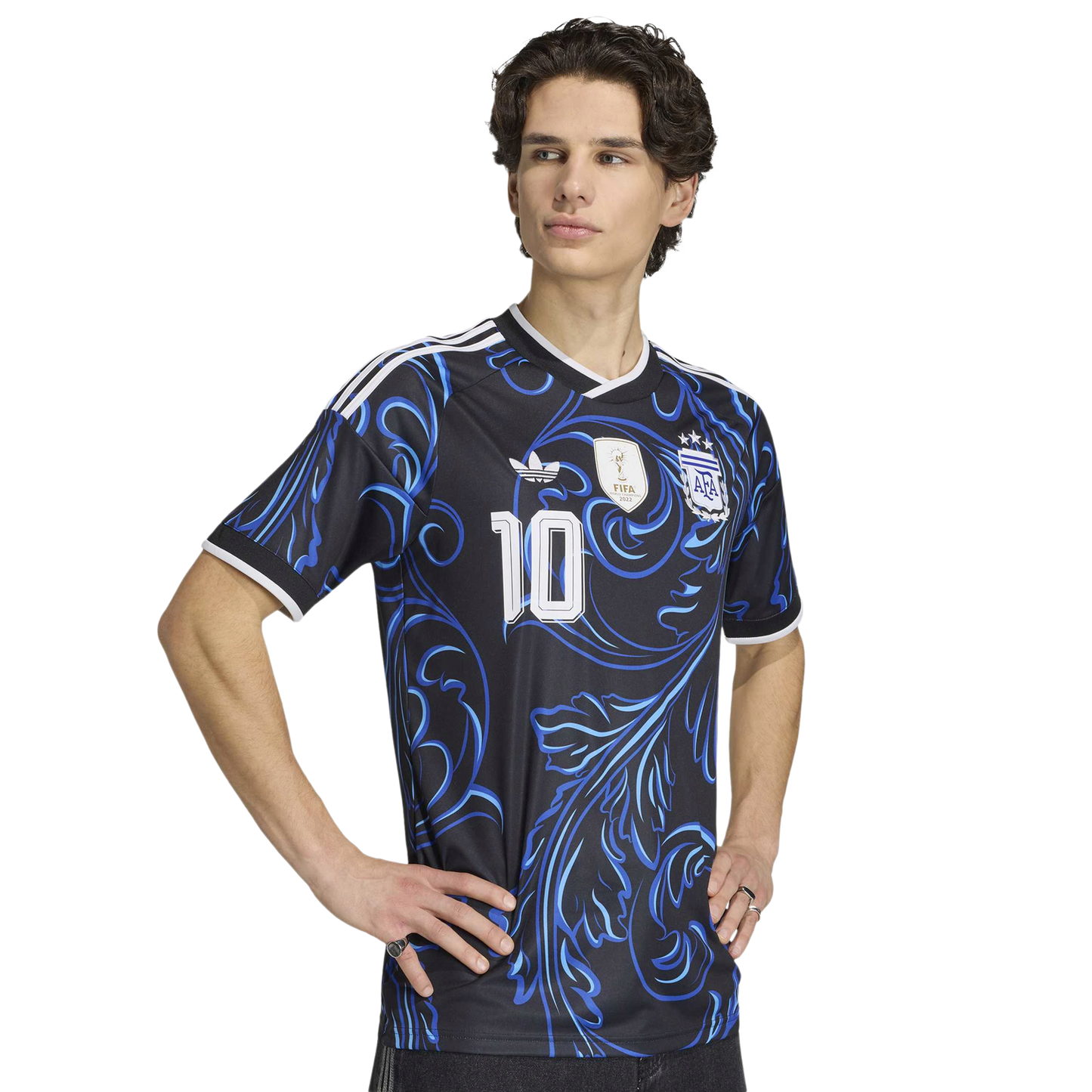 adidas Argentina 26 Away Messi Jersey - Men's - Black