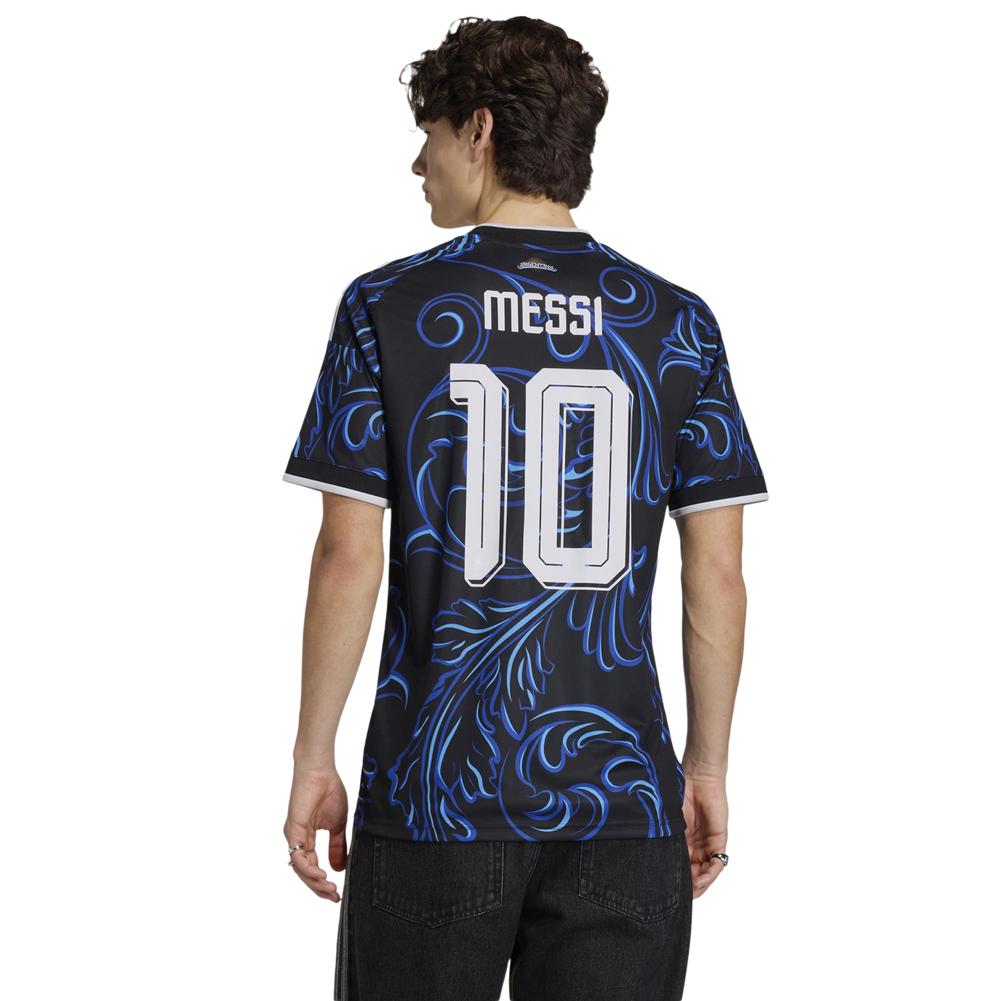 adidas Argentina 26 Away Messi Jersey - Men's - Black