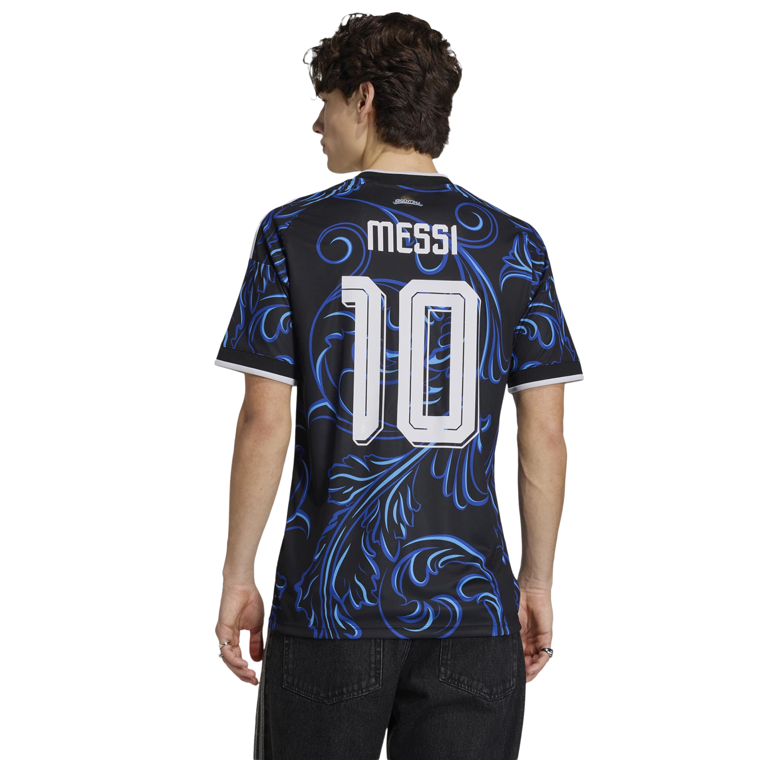 adidas Argentina 26 Away Messi Jersey - Men's - Black