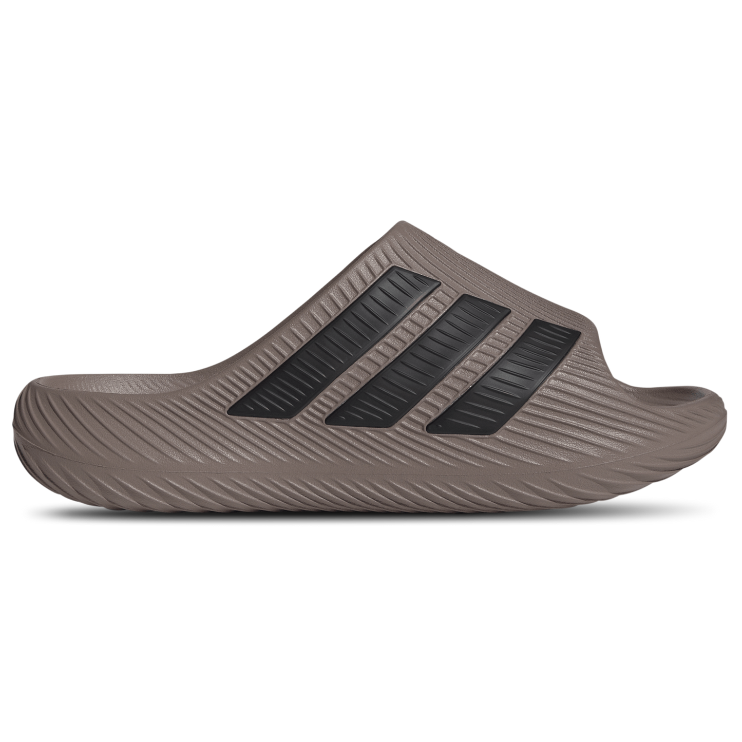 adidas Purechill Slides - Men's - Brown/Brown