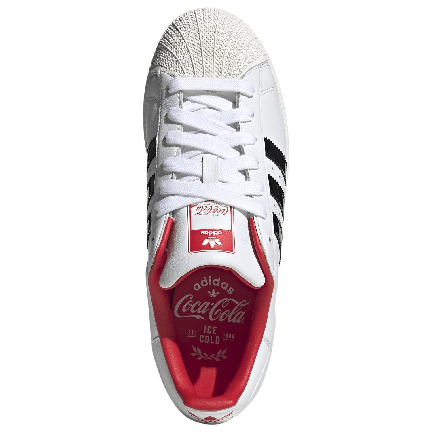 adidas Superstar II Coca-Cola - Men's - Black/White