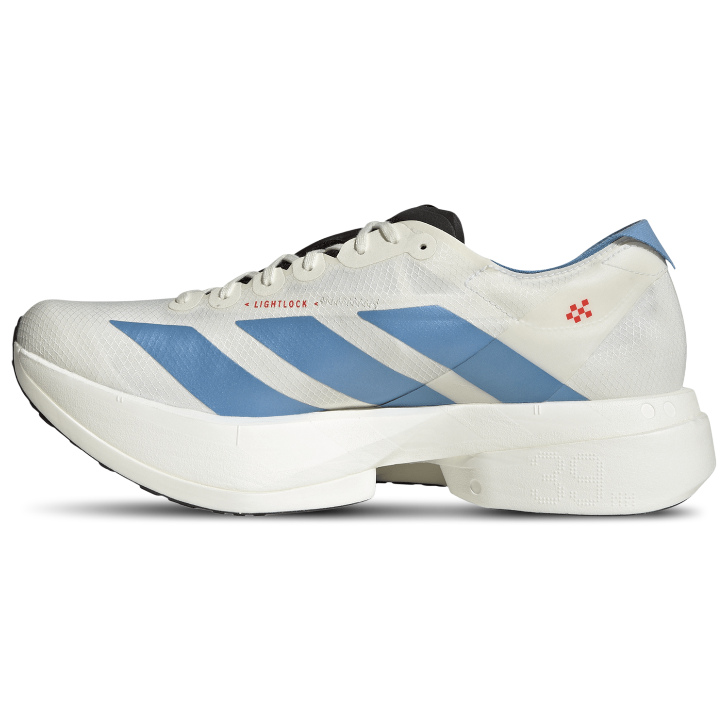adidas adizero adios Pro 4 - Men's - Off White/Light Blue/Bright Red