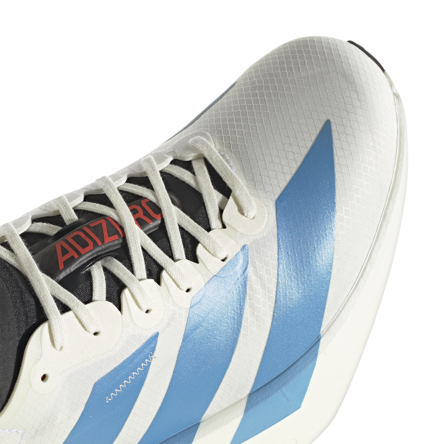 adidas adizero adios Pro 4 - Men's - Off White/Light Blue/Bright Red