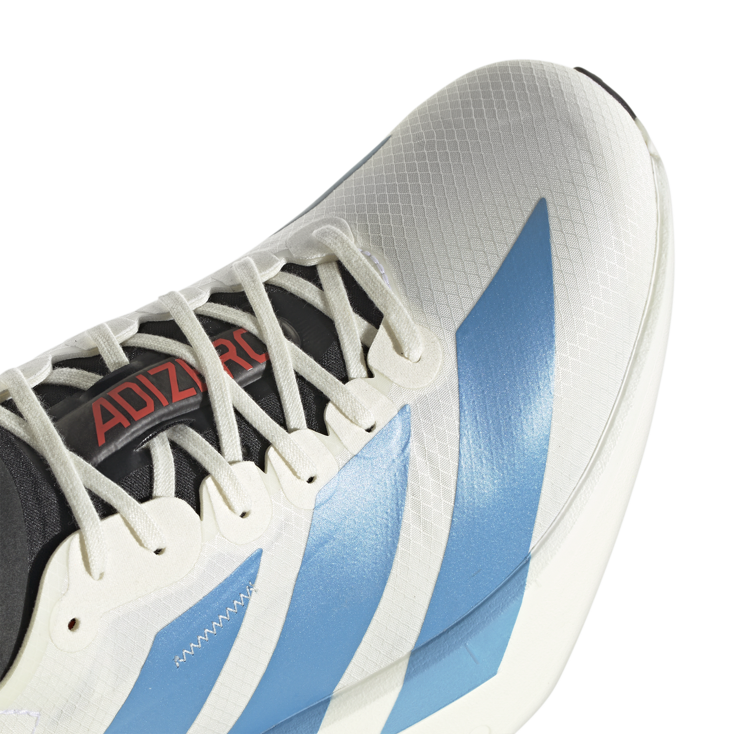 adidas adizero adios Pro 4 - Men's - Off White/Light Blue/Bright Red
