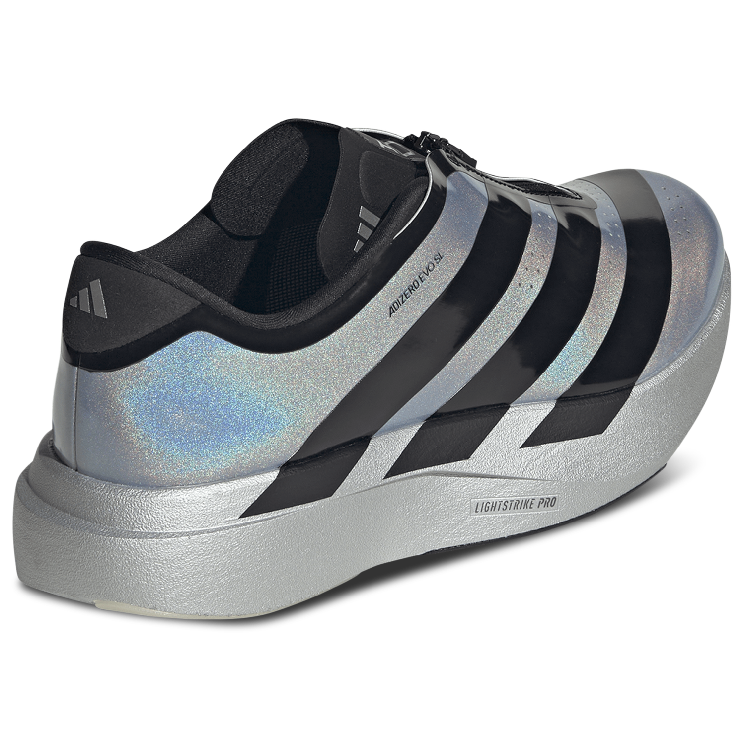 adidas Adizero Evo SL Woven - Men's - Silver Metallic/Core Black/Halo Silver