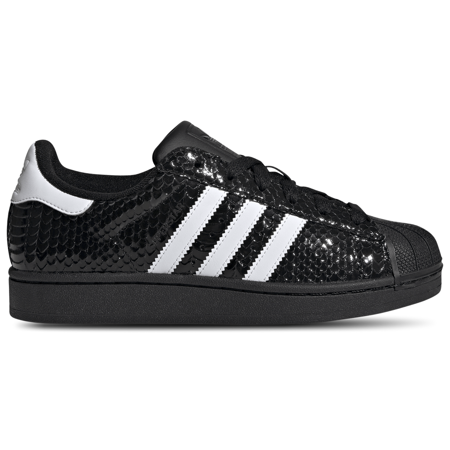 adidas Originals Superstar II - Women's - Black/Black