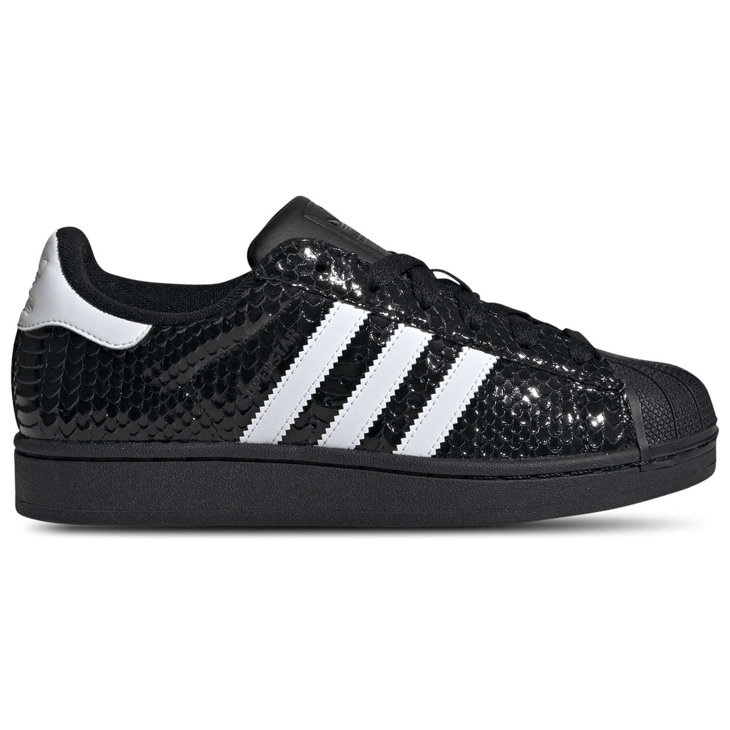 adidas Originals Superstar II - Women's - Black/Black