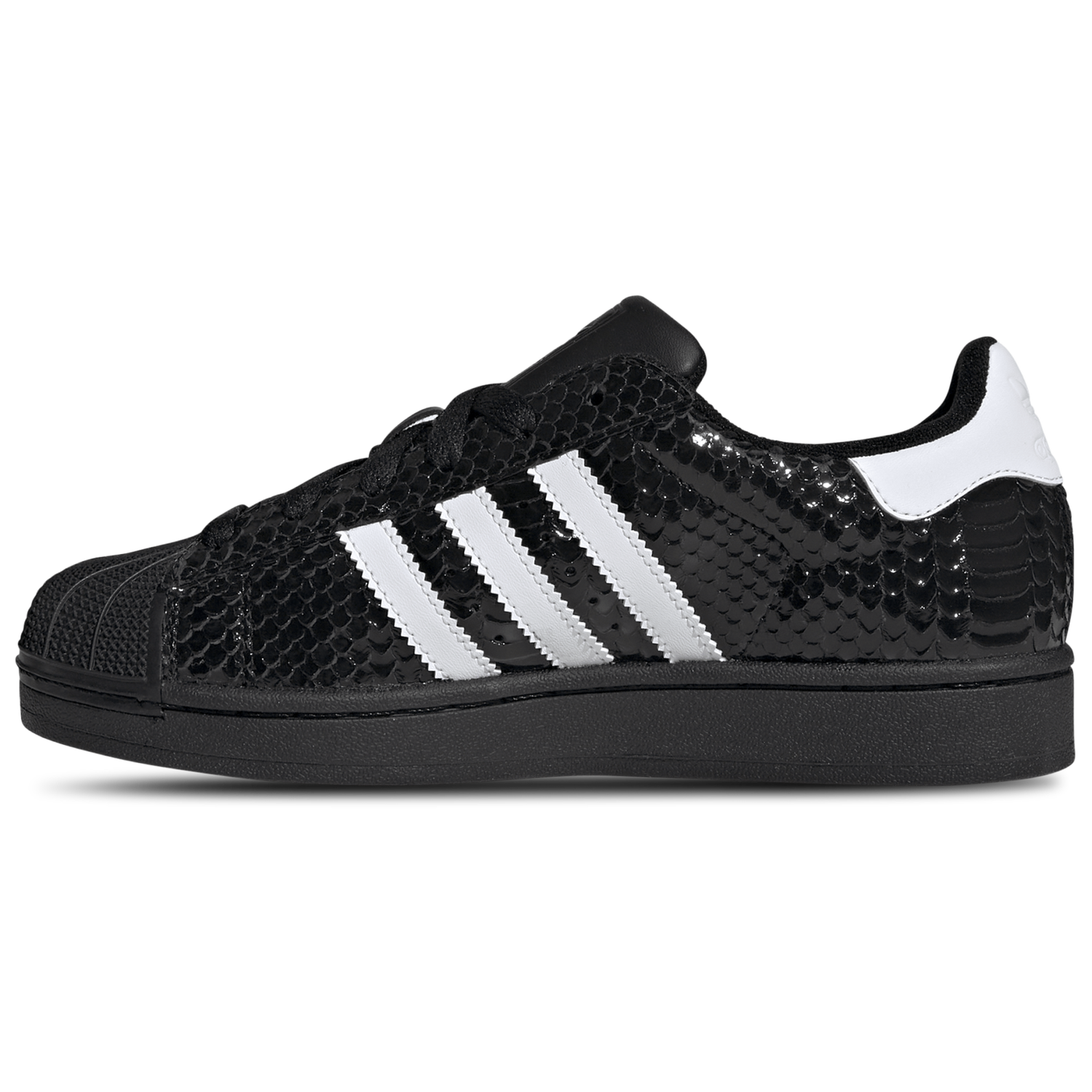 adidas Originals Superstar II - Women's - Black/Black
