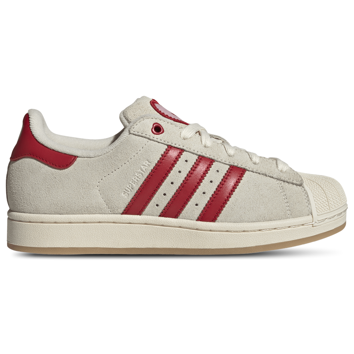 adidas Originals Superstar 2 - Women's - Cream White/Better Scarlet