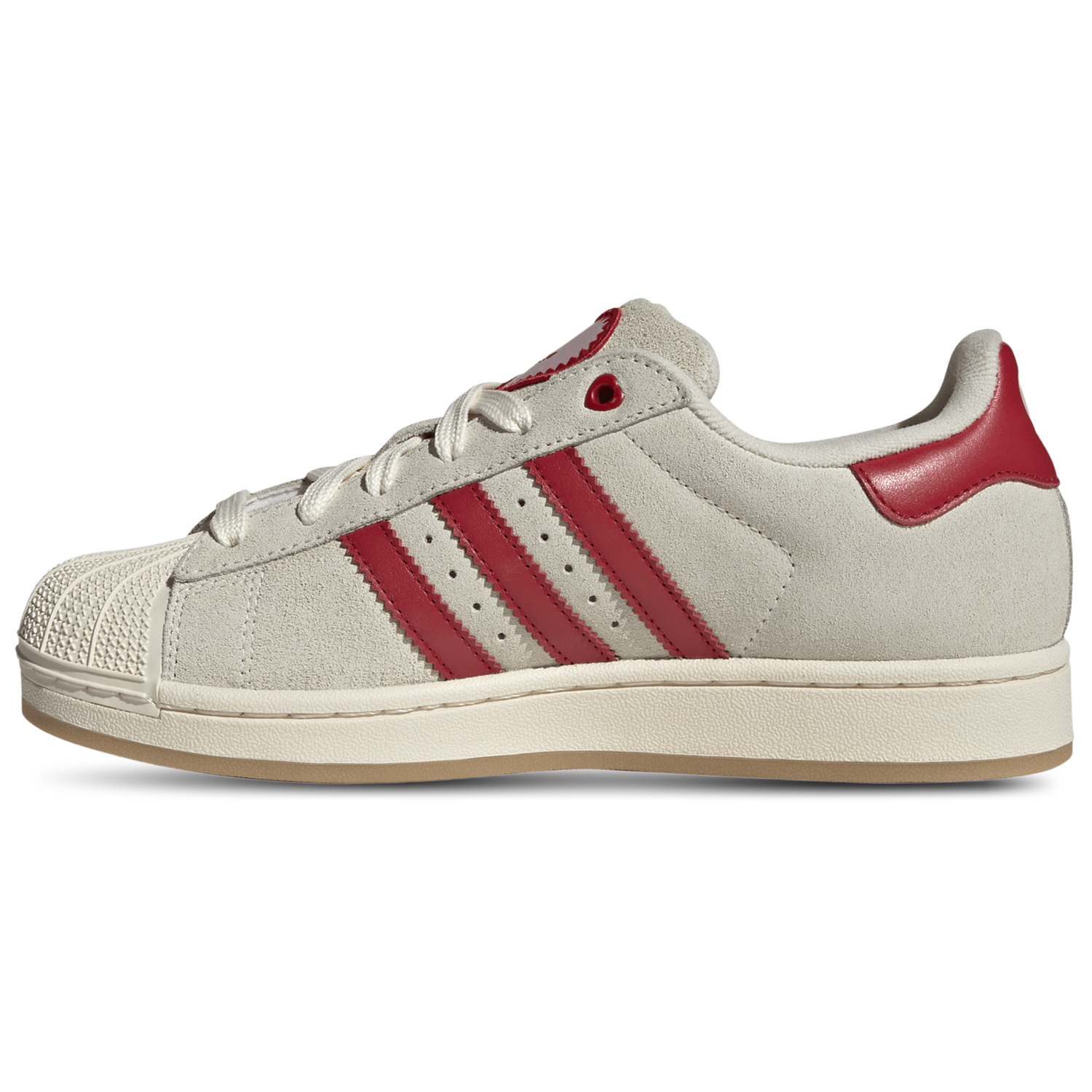adidas Originals Superstar 2 - Women's - Cream White/Better Scarlet