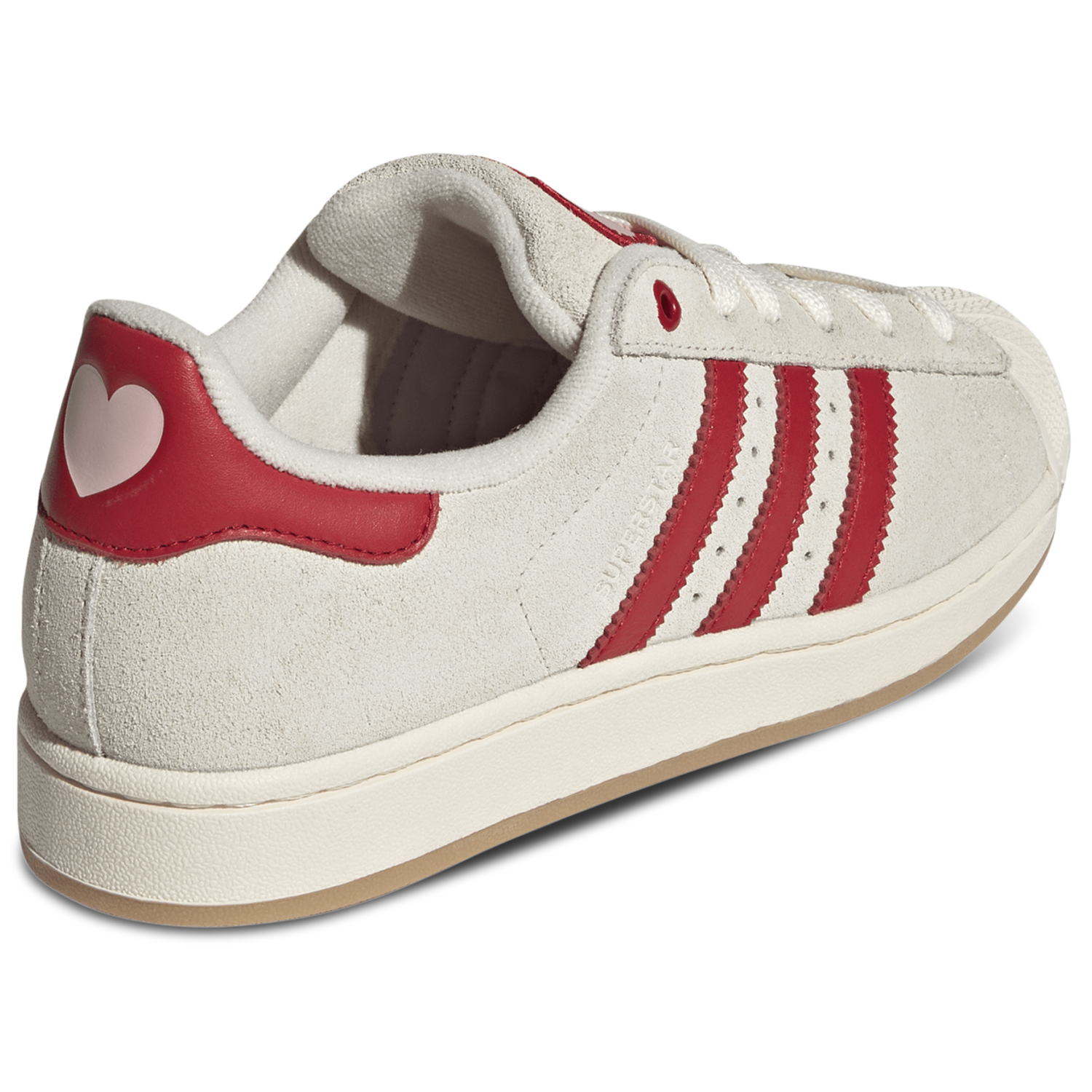 adidas Originals Superstar 2 - Women's - Cream White/Better Scarlet