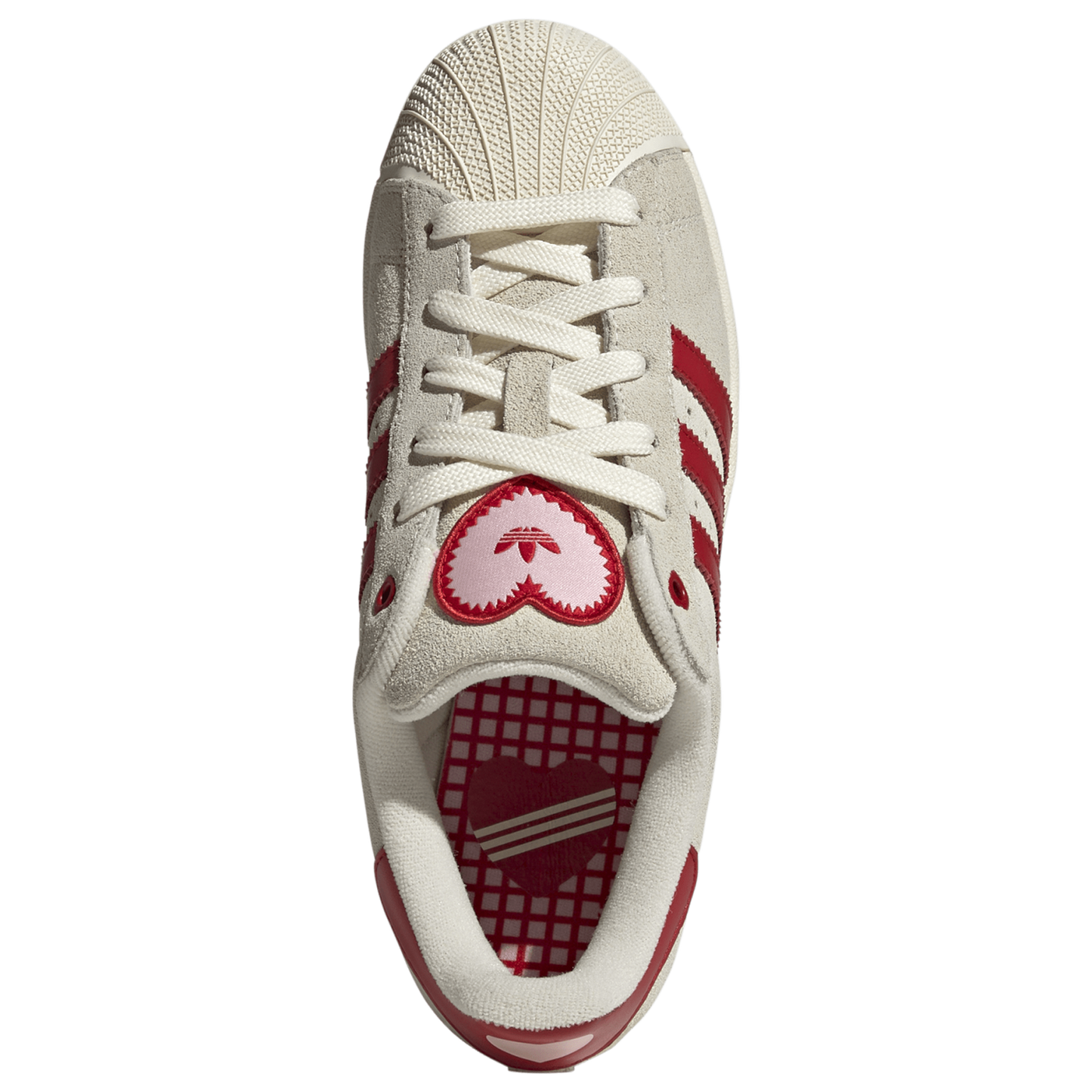 adidas Originals Superstar 2 - Women's - Cream White/Better Scarlet