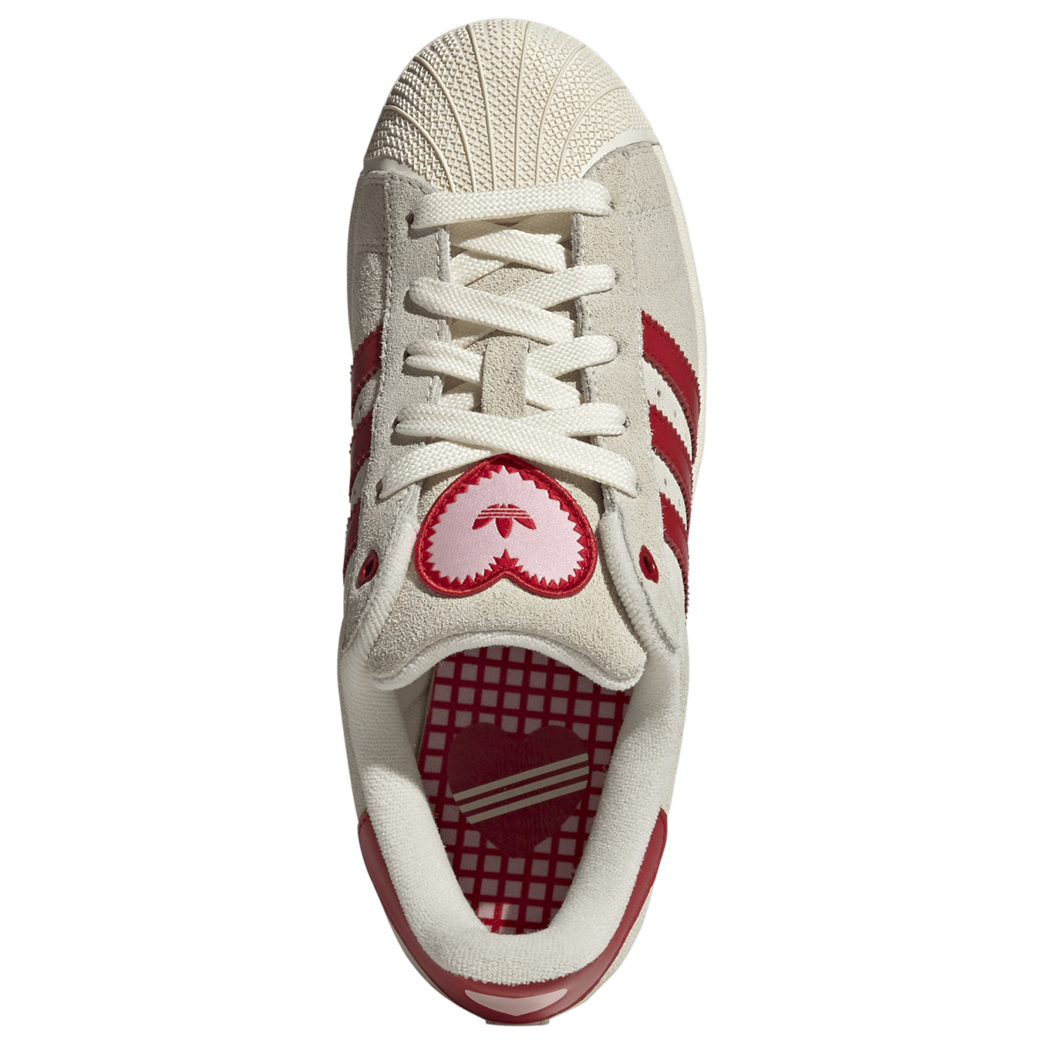 adidas Originals Superstar 2 - Women's - Cream White/Better Scarlet